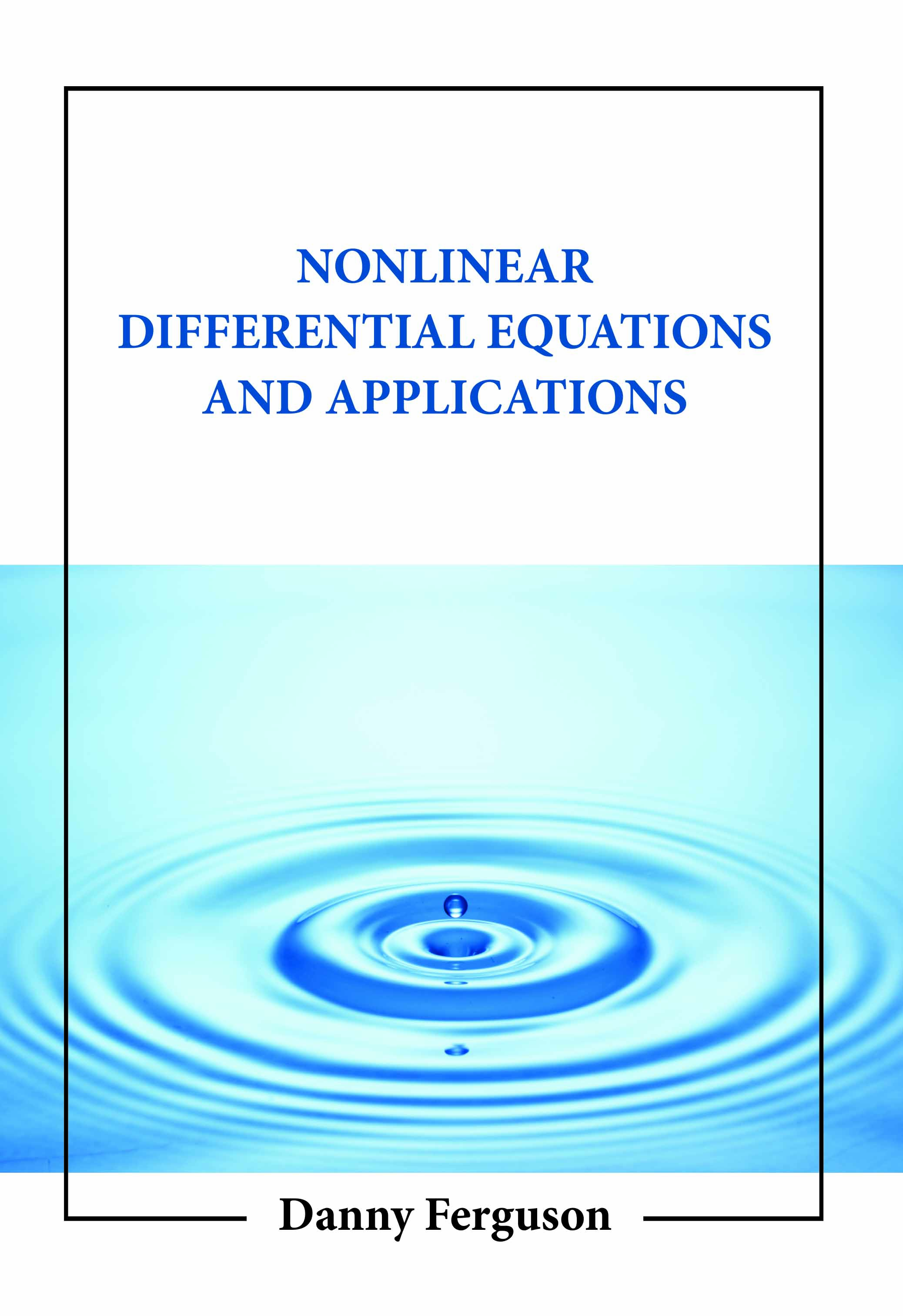 Nonlinear Differential Equations and Applications