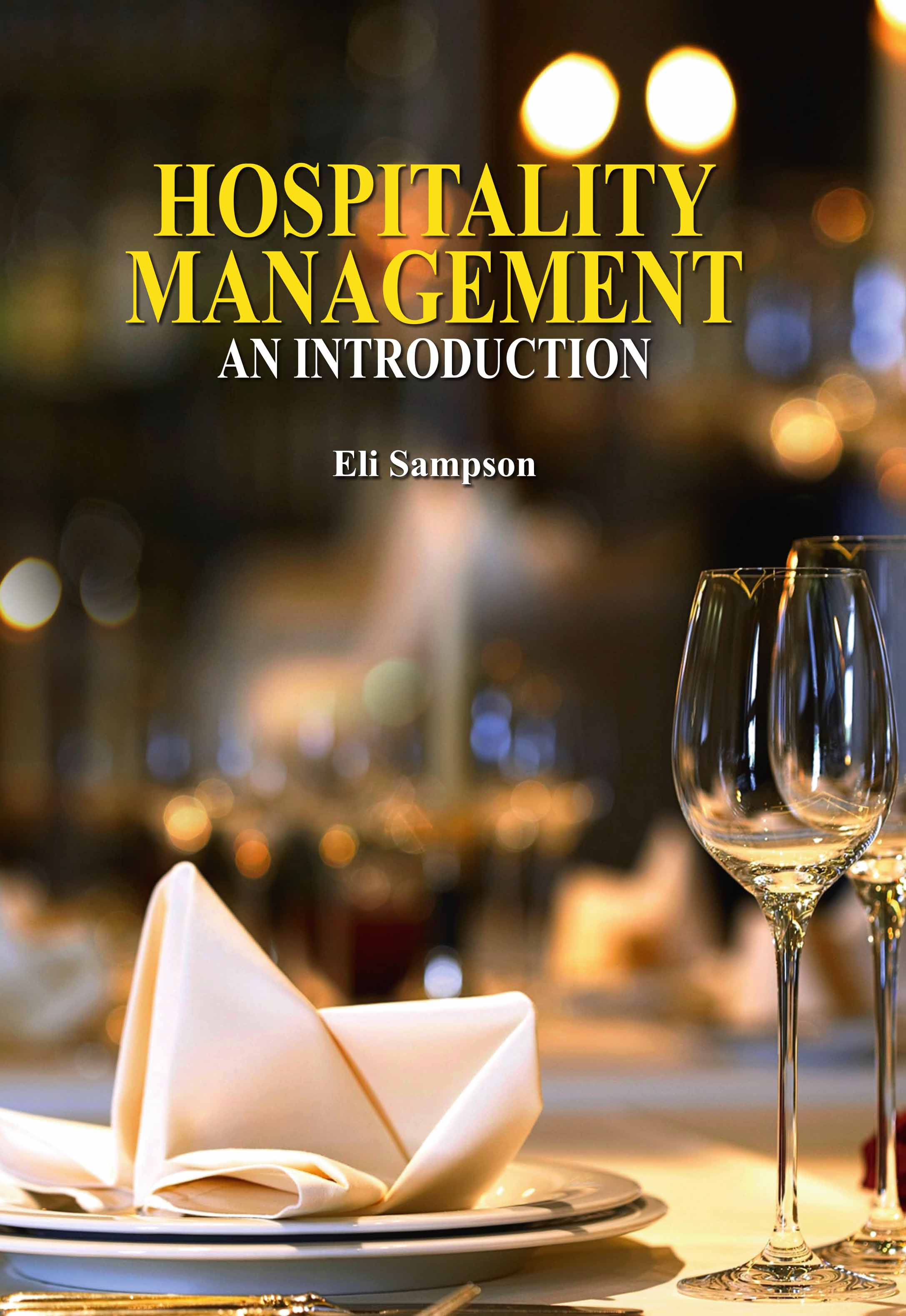 Hospitality Management: An Introduction
