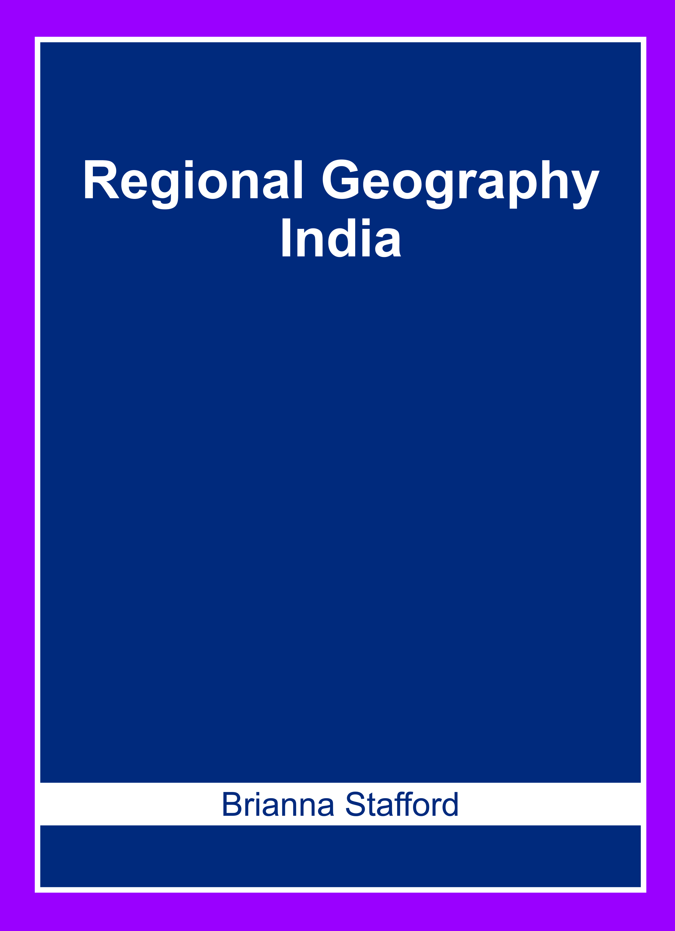 Regional Geography: India