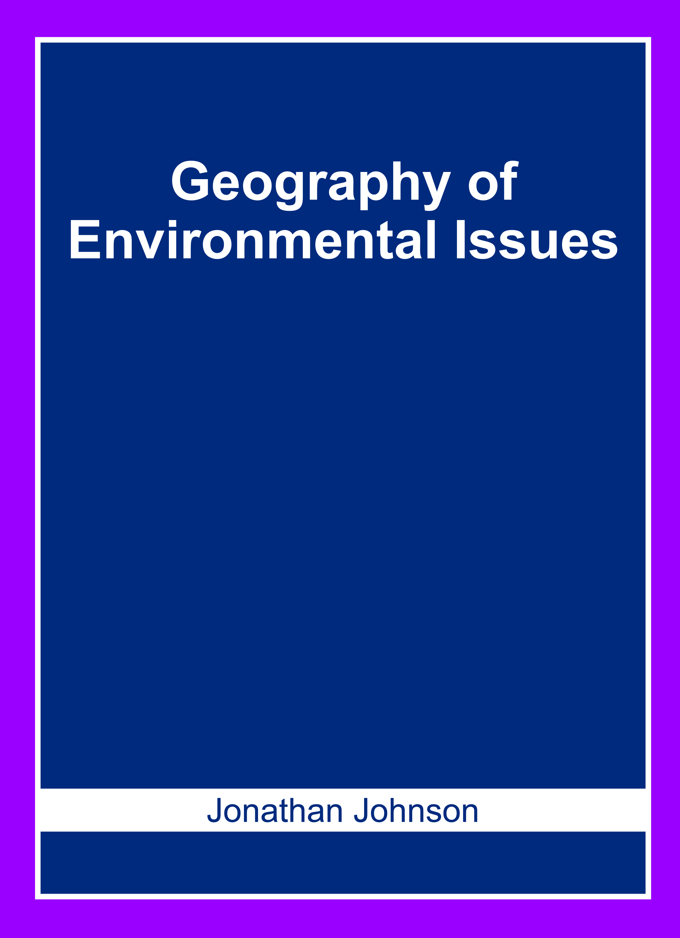 Geography of Environmental Issues