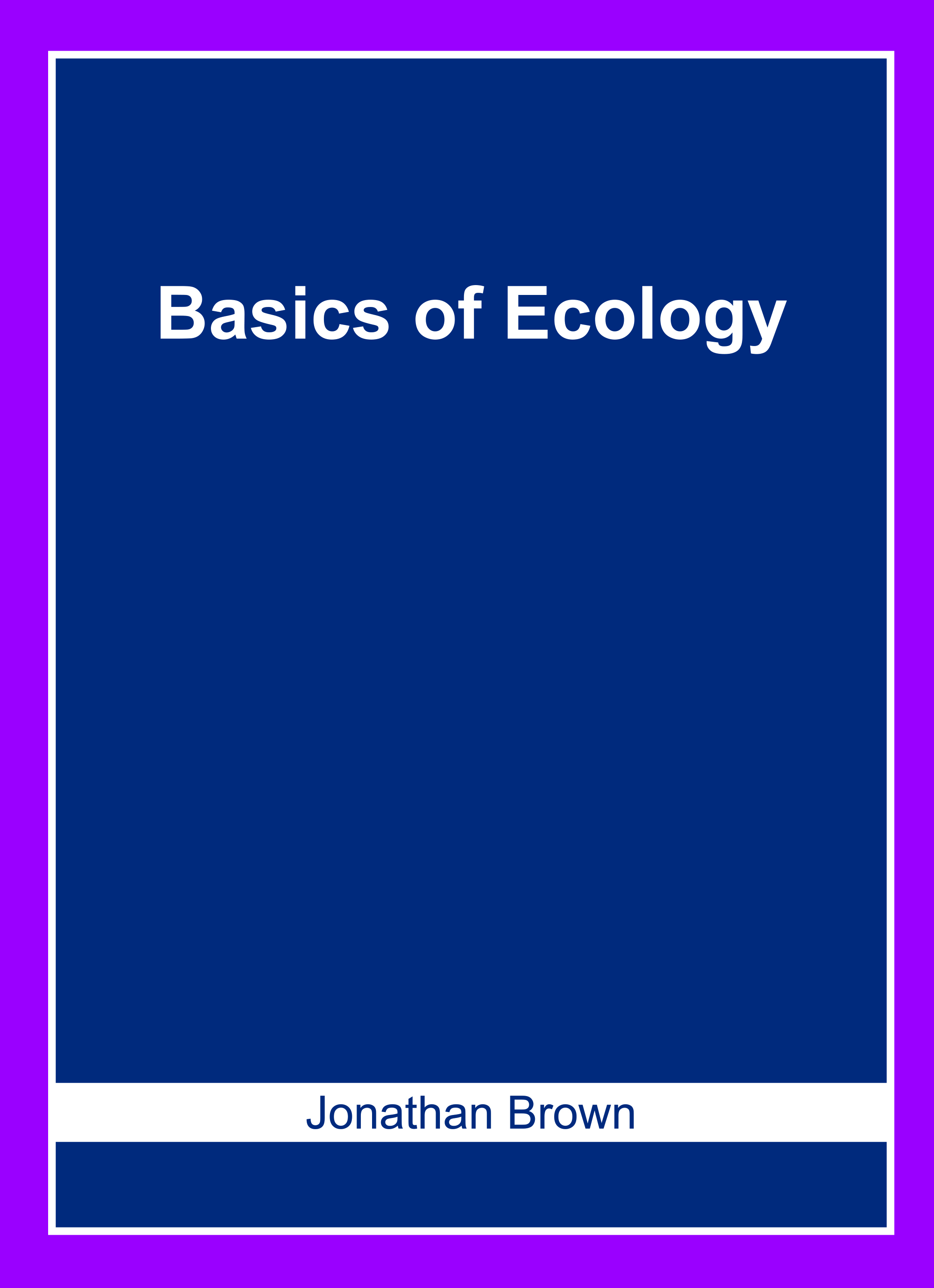 Basics of Ecology