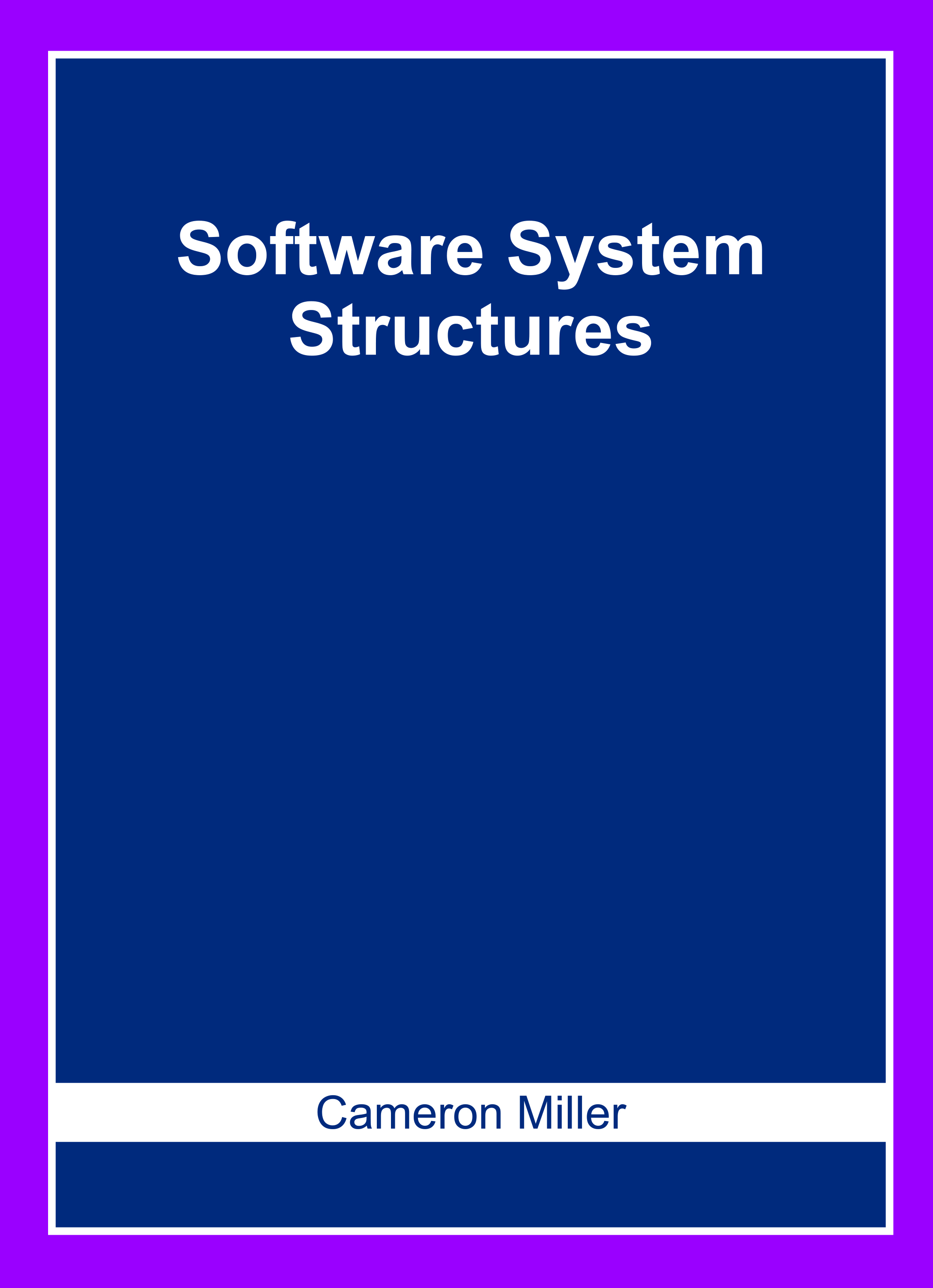 Software System Structures