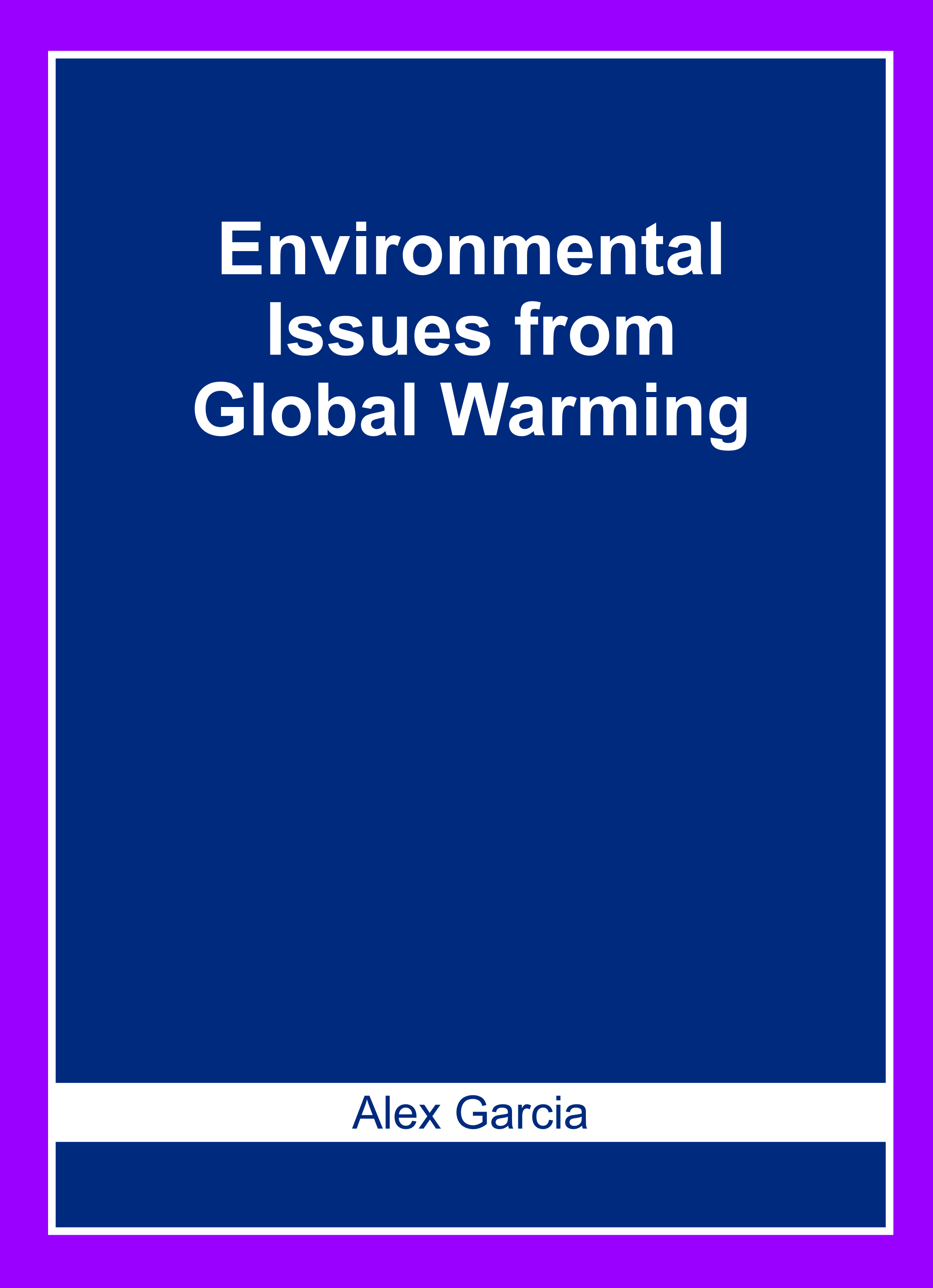 Environmental Issues From Global Warming