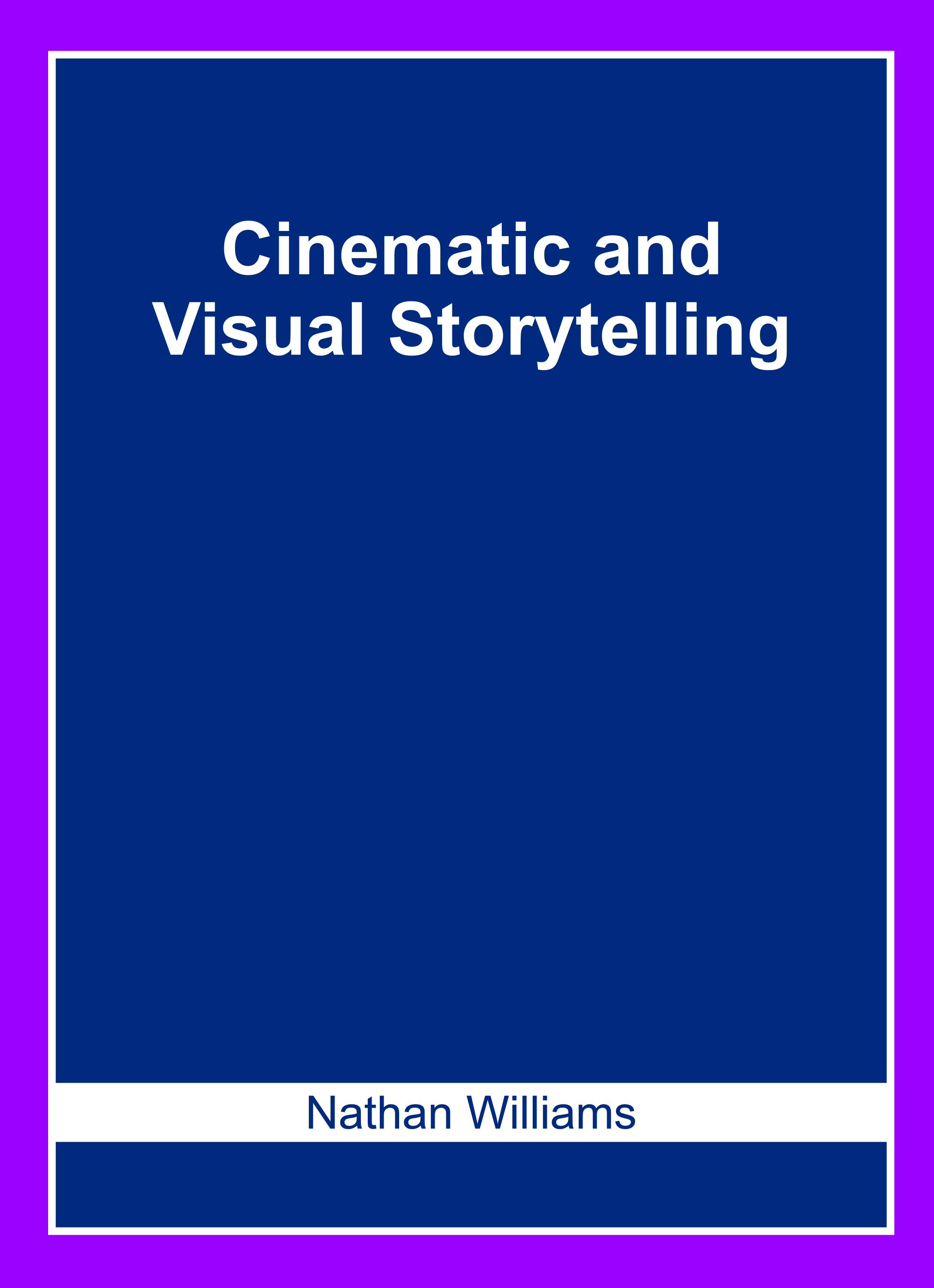 Cinematic and Visual Storytelling