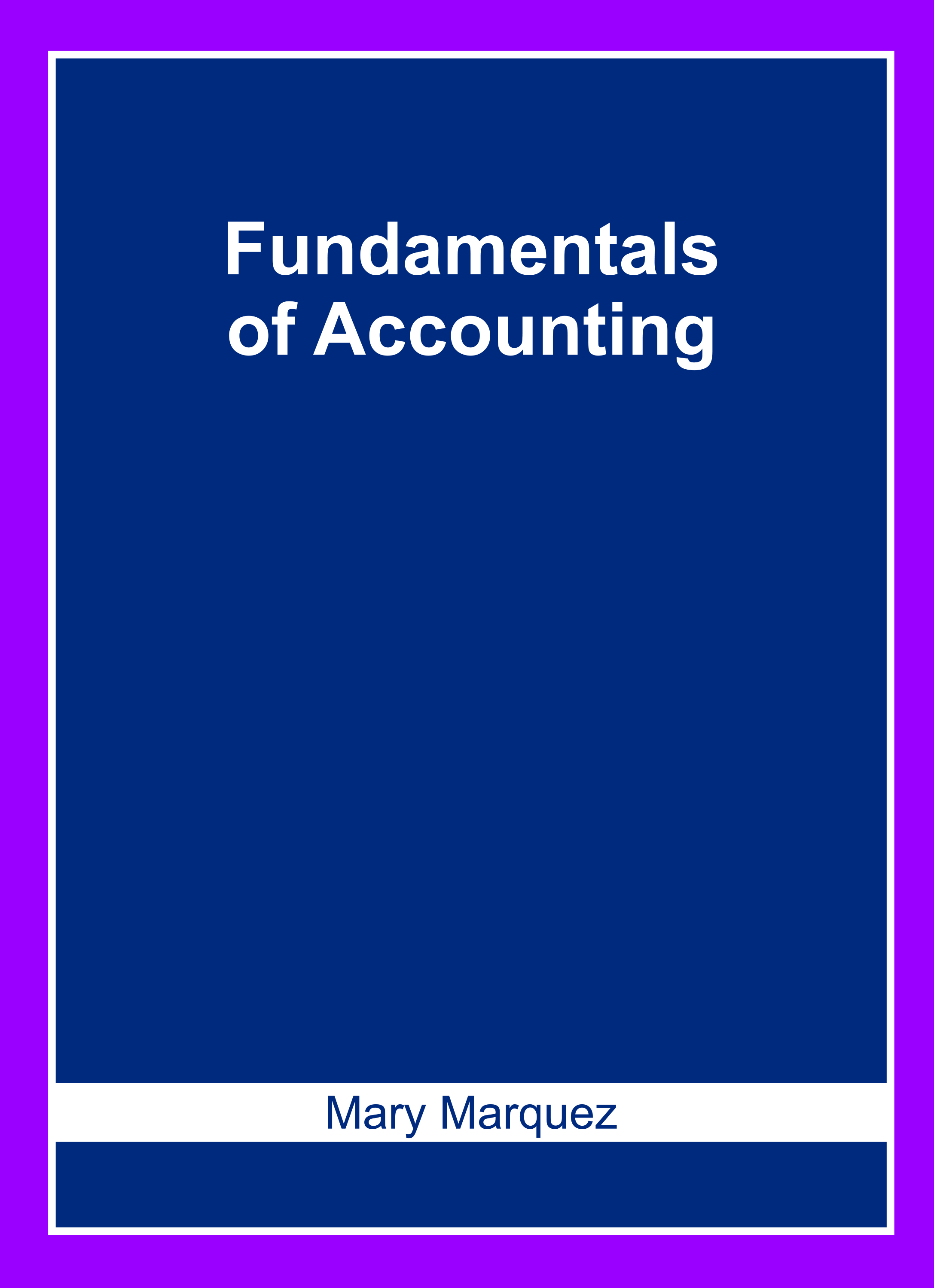 Fundamentals of Accounting