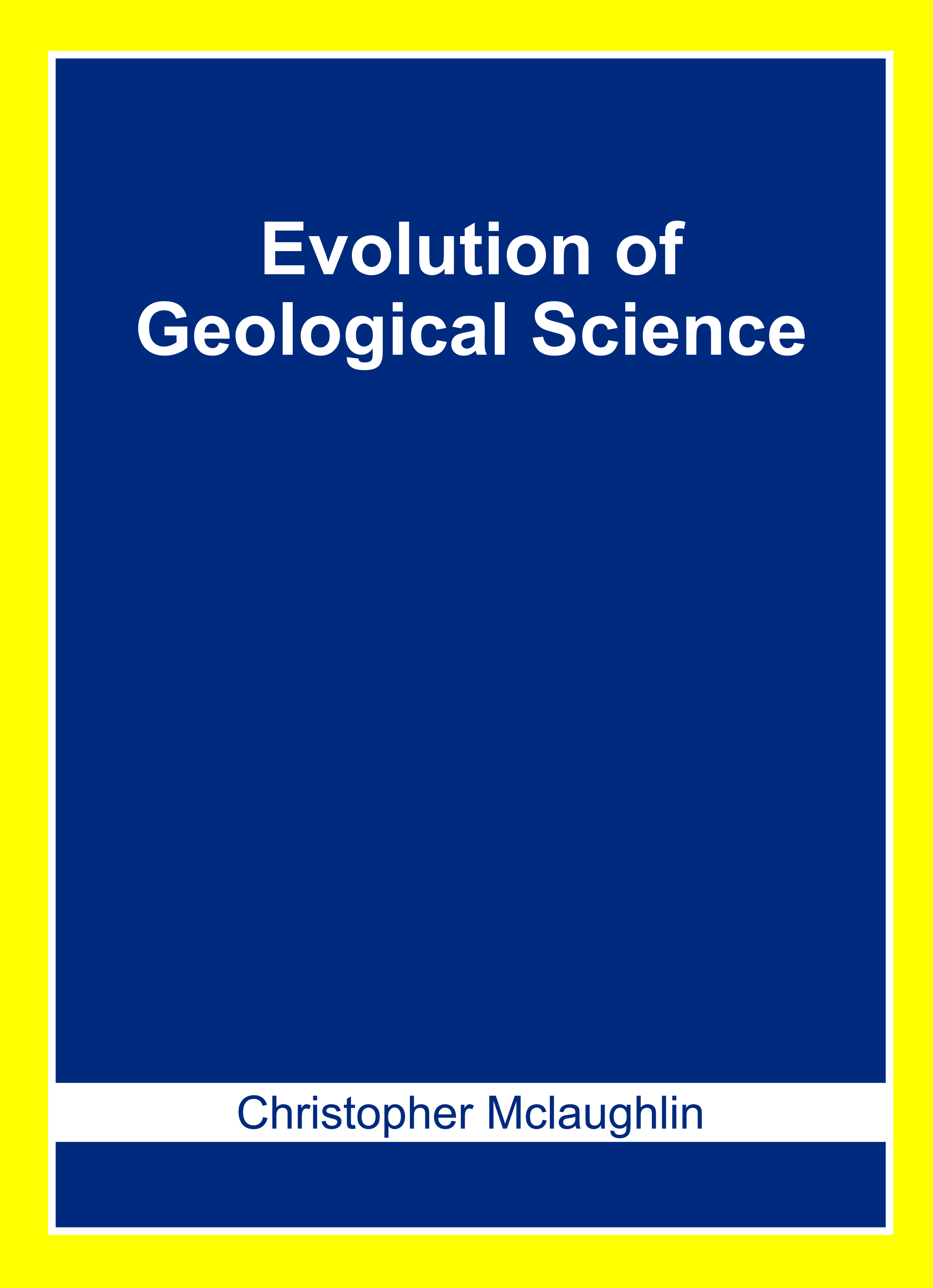 Evolution of Geological Science