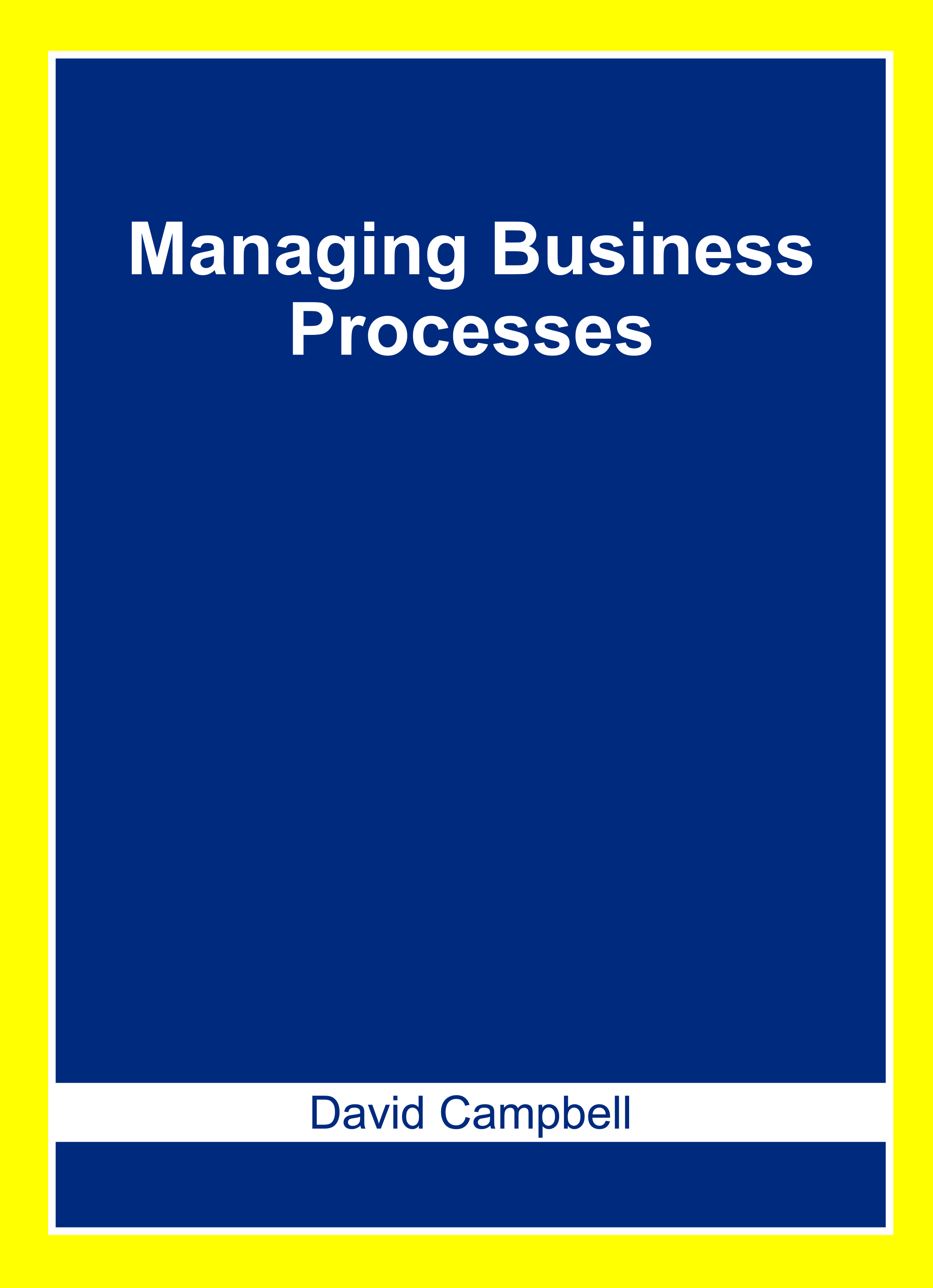 Managing Business Processes