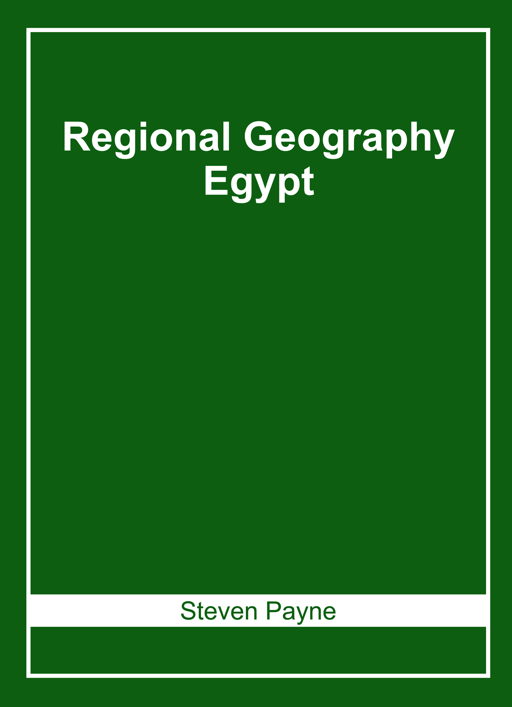 Regional Geography: Egypt