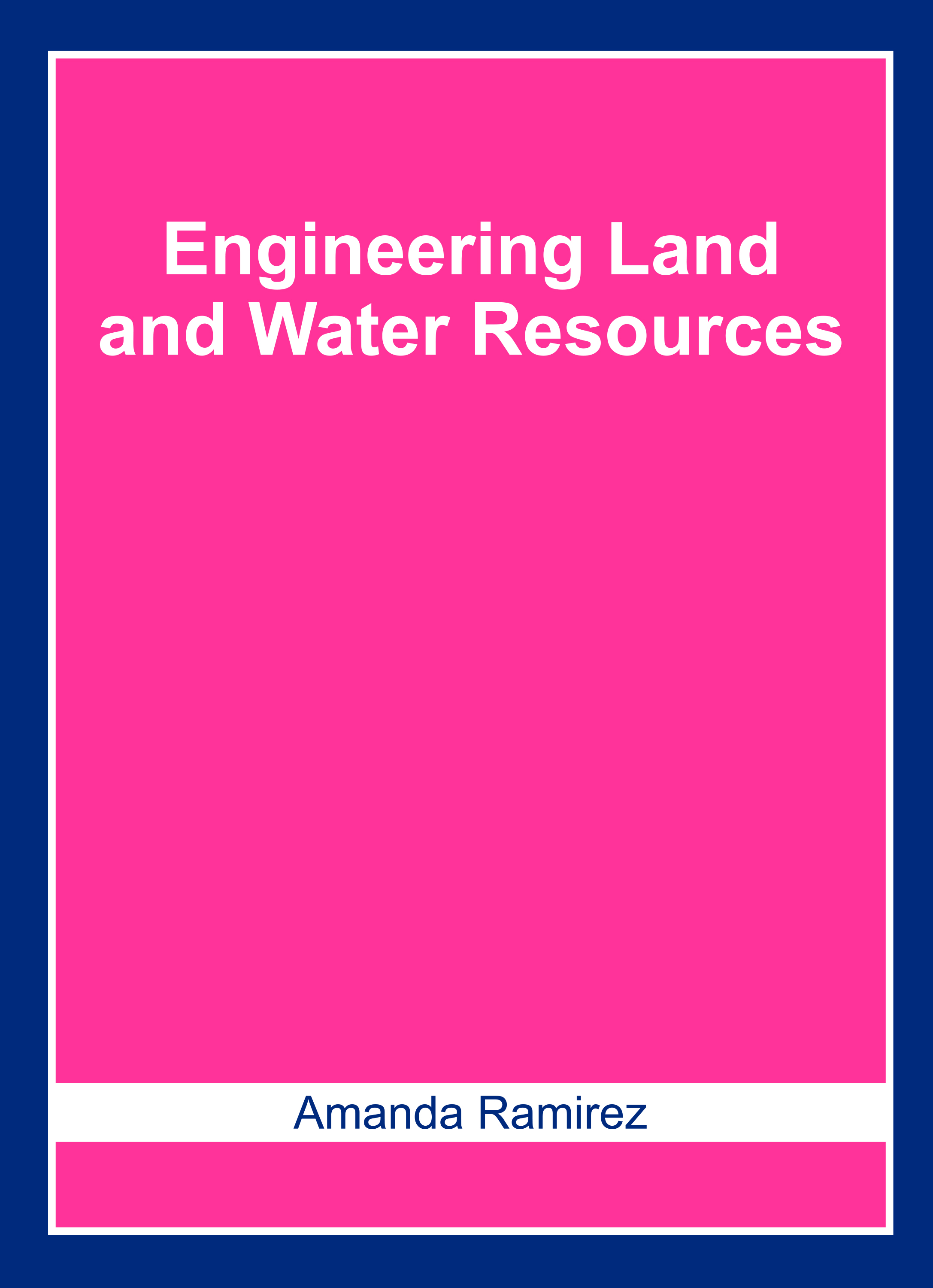 Engineering Land and Water Resources