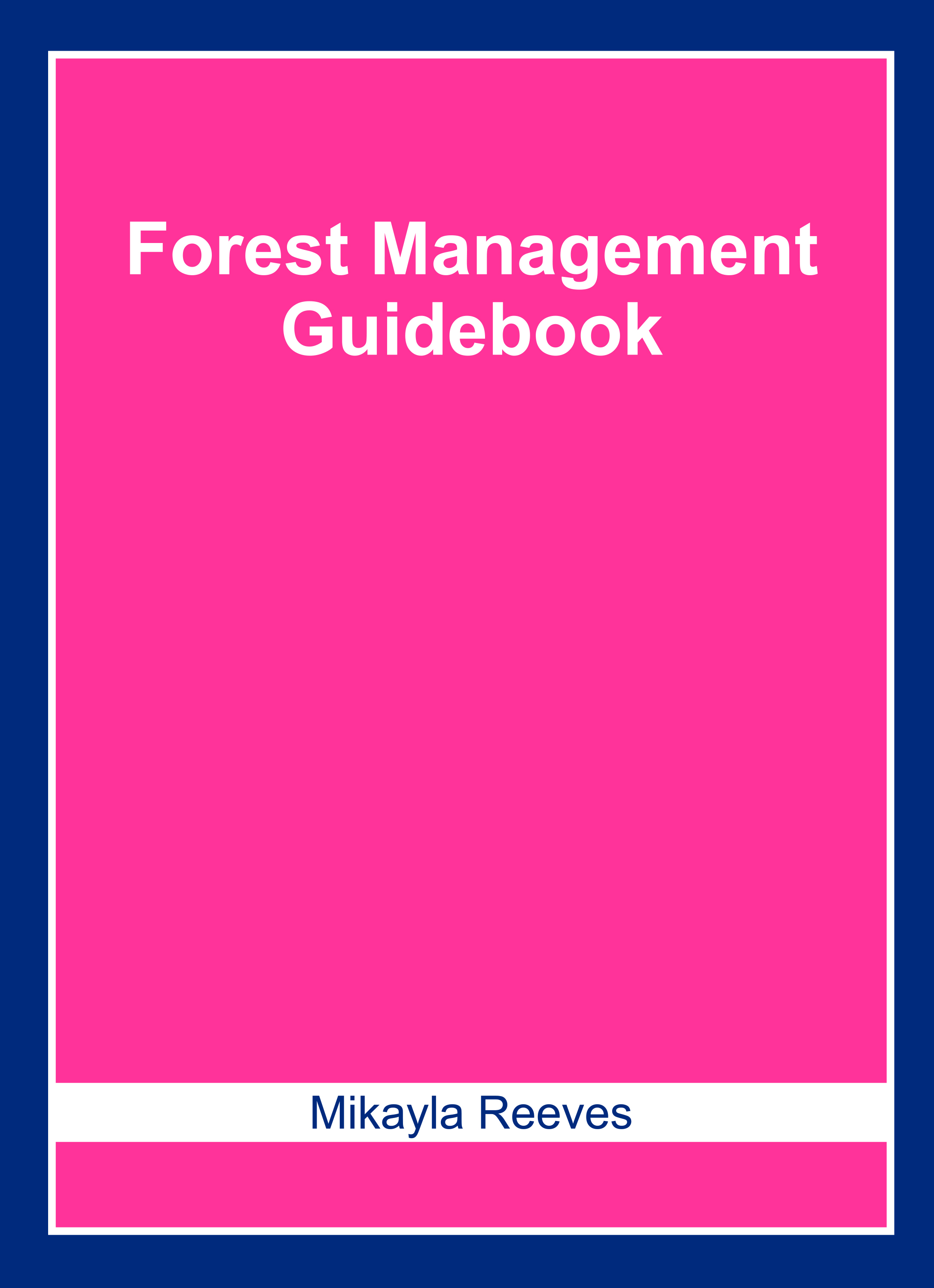 Forest Management Guidebook