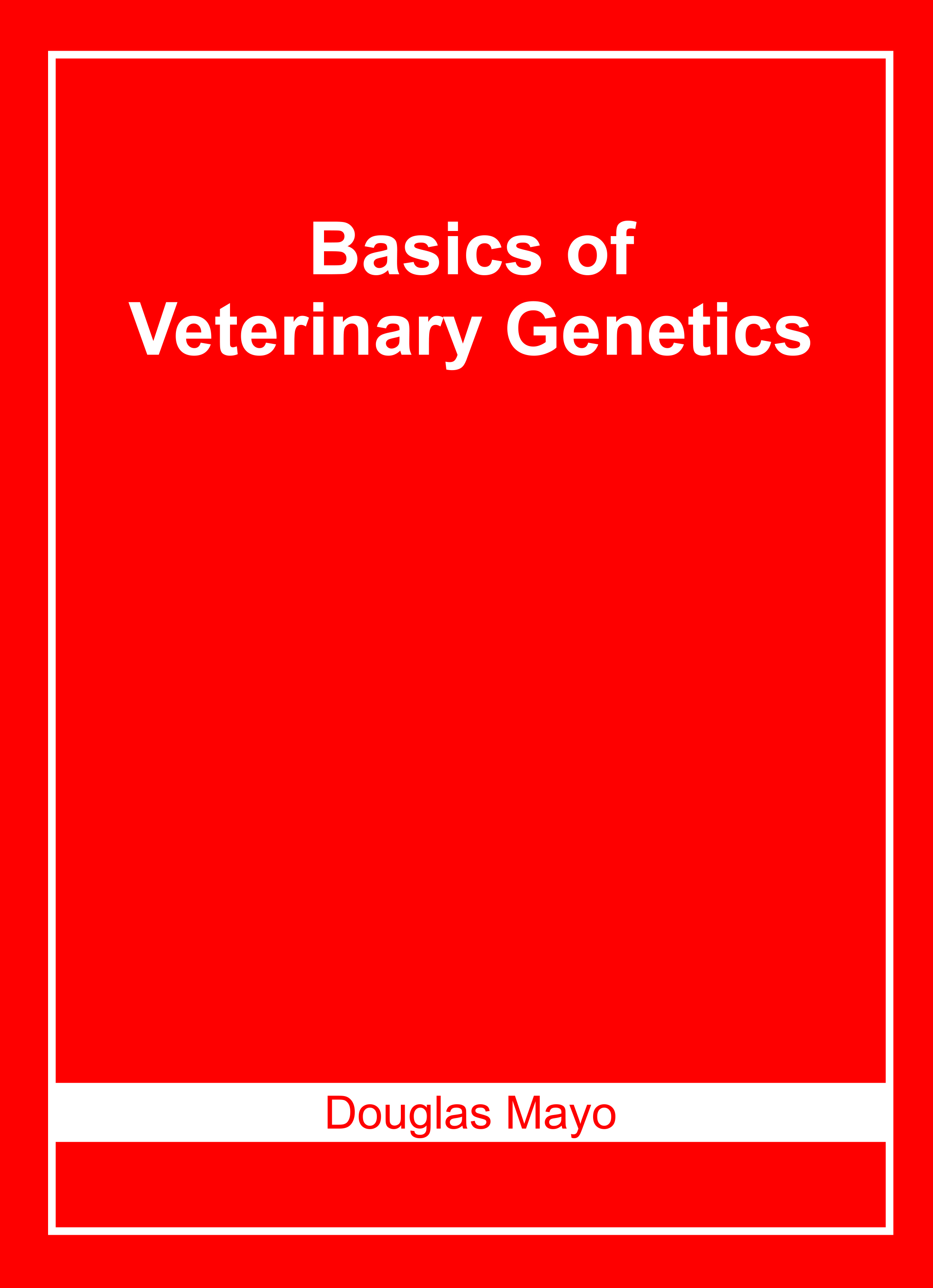 Basics of Veterinary Genetics
