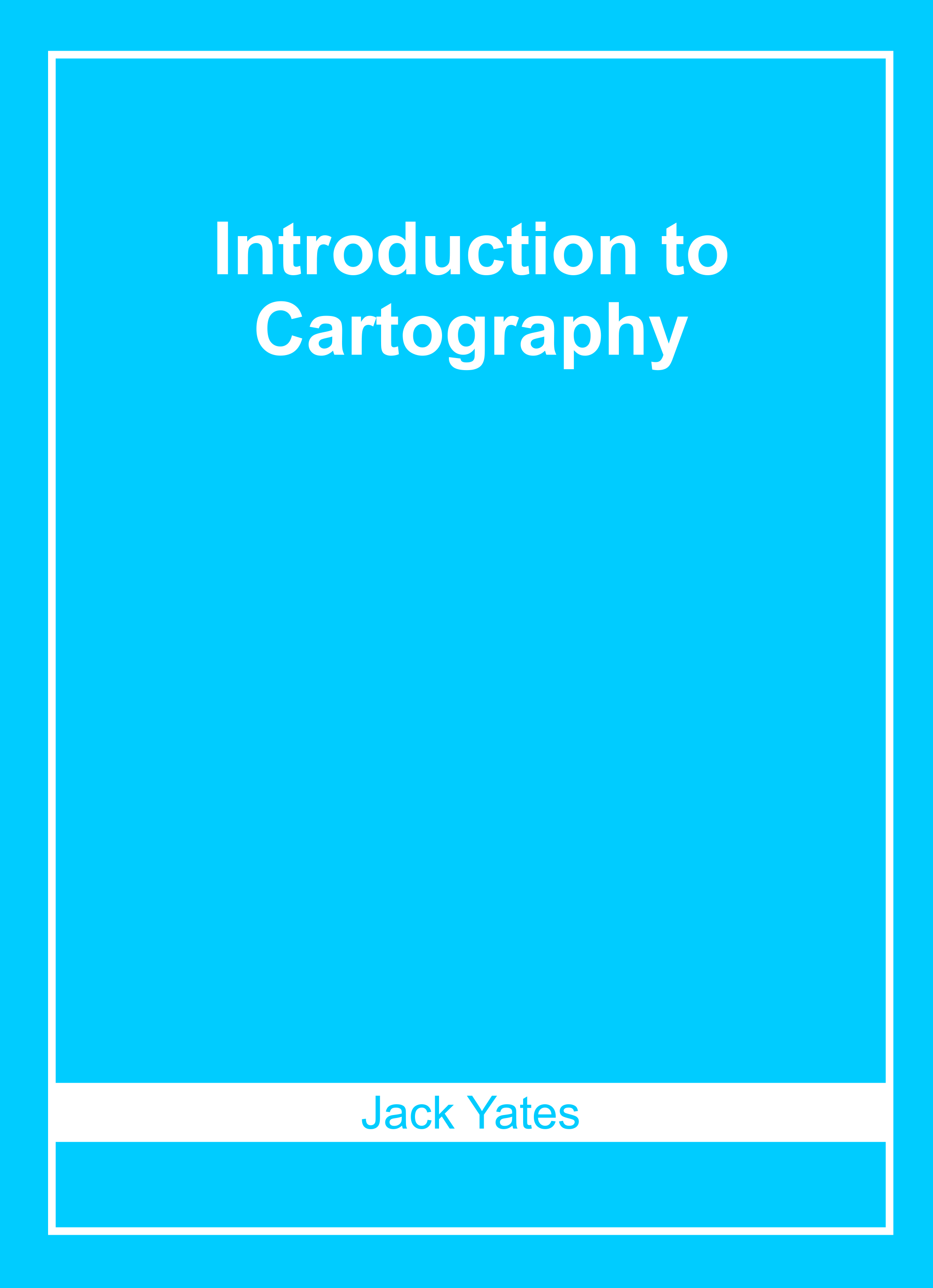 Introduction to Cartography