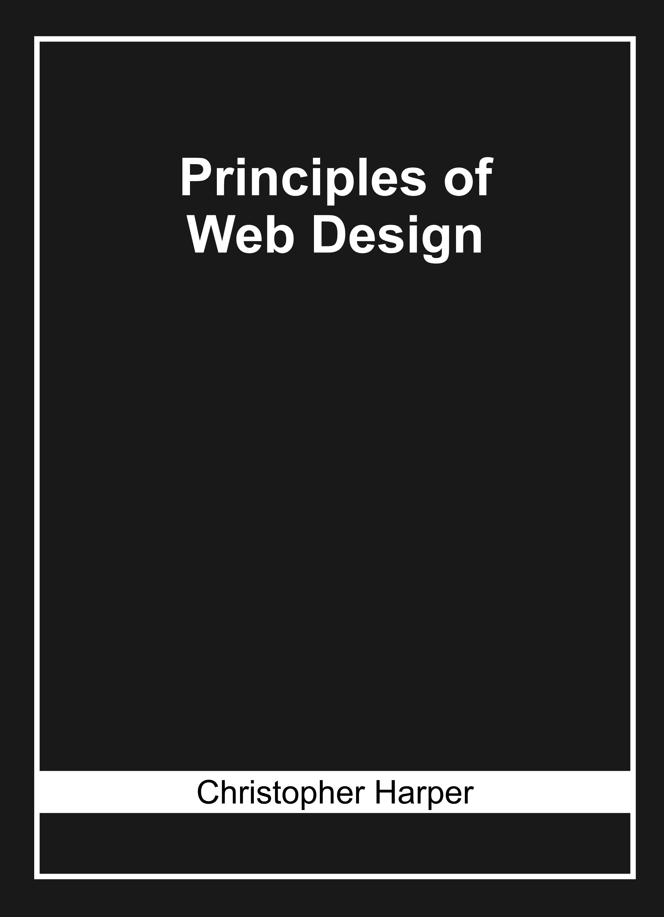 Principles of Web Design