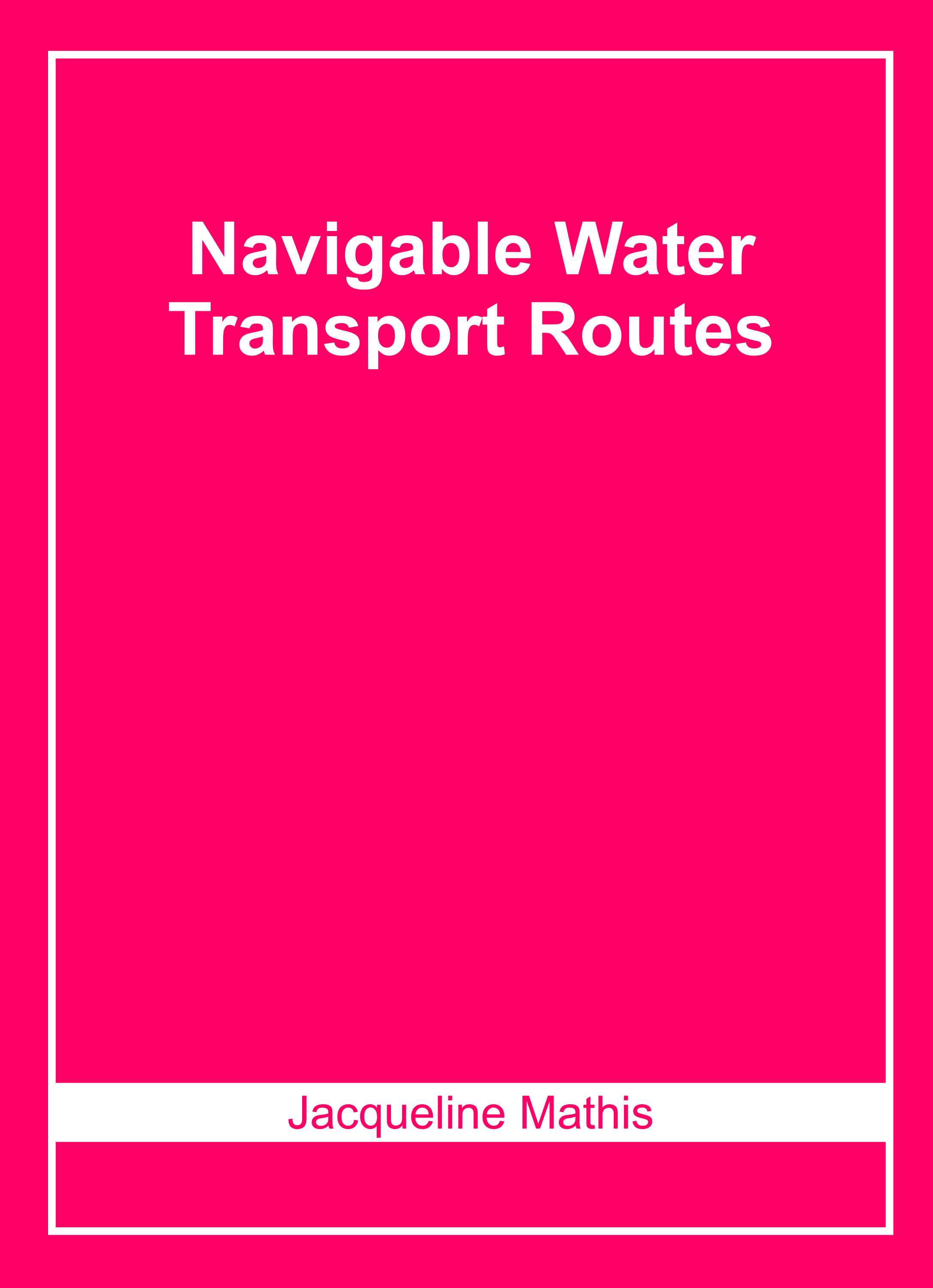 Navigable Water Transport Routes