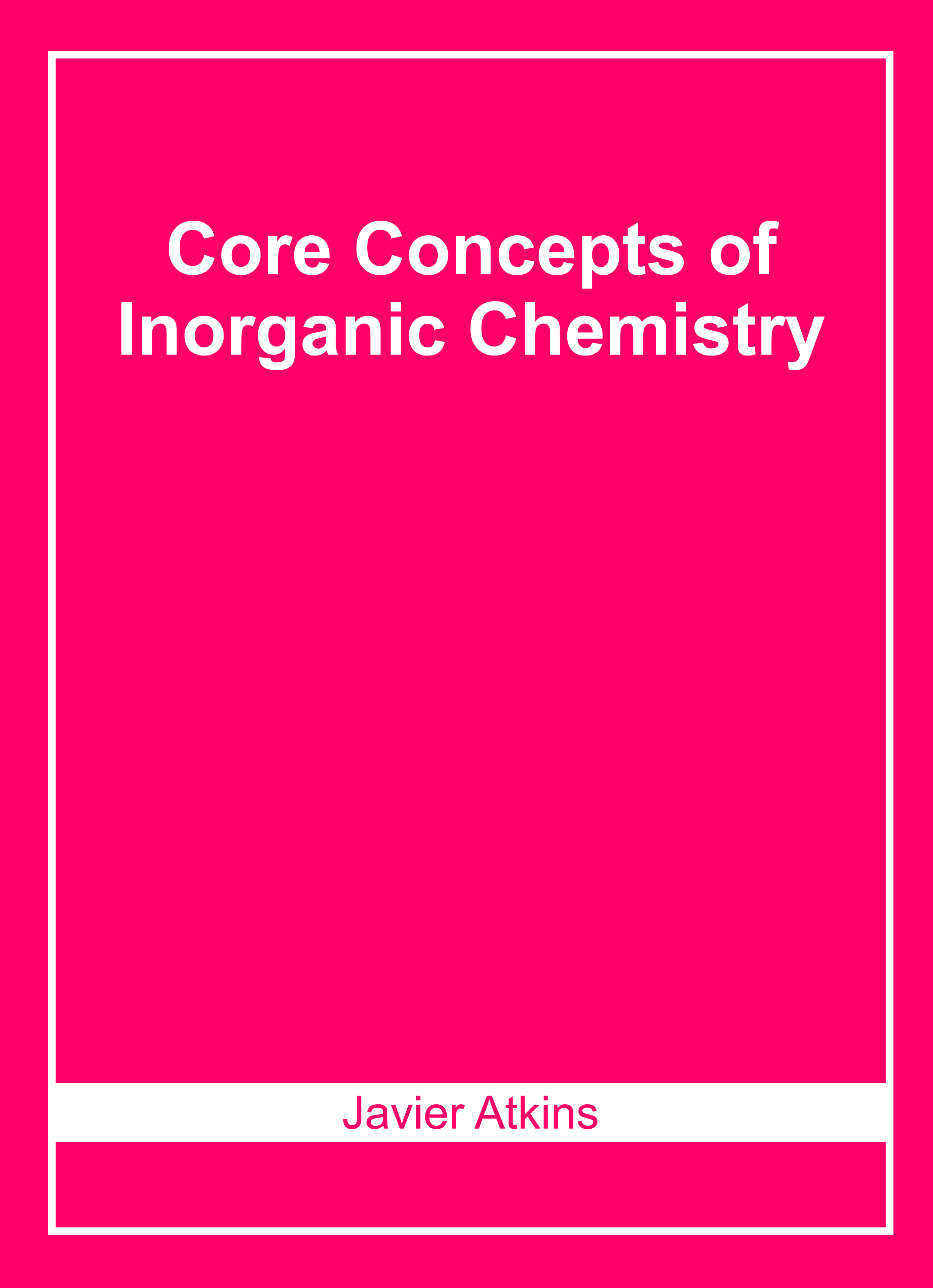 Core Concepts of Inorganic Chemistry