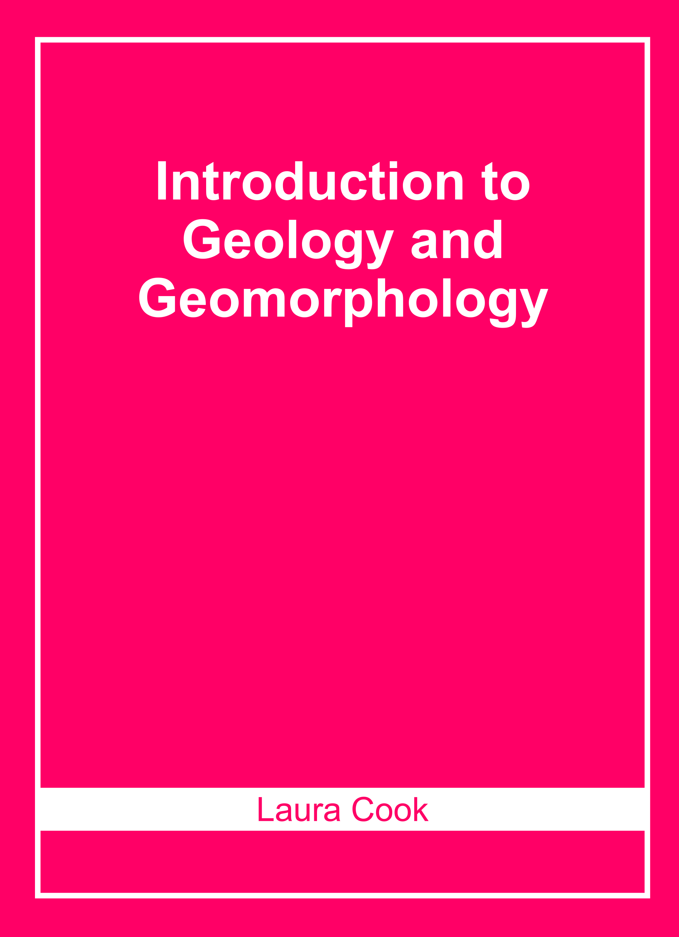 Introduction to Geology and Geomorphology