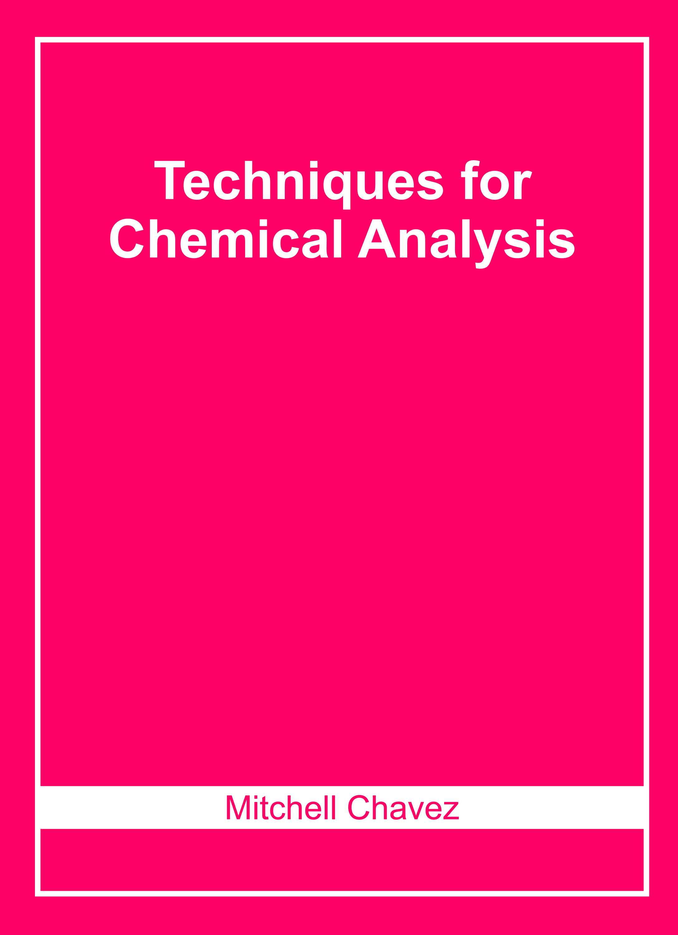 Techniques for Chemical Analysis