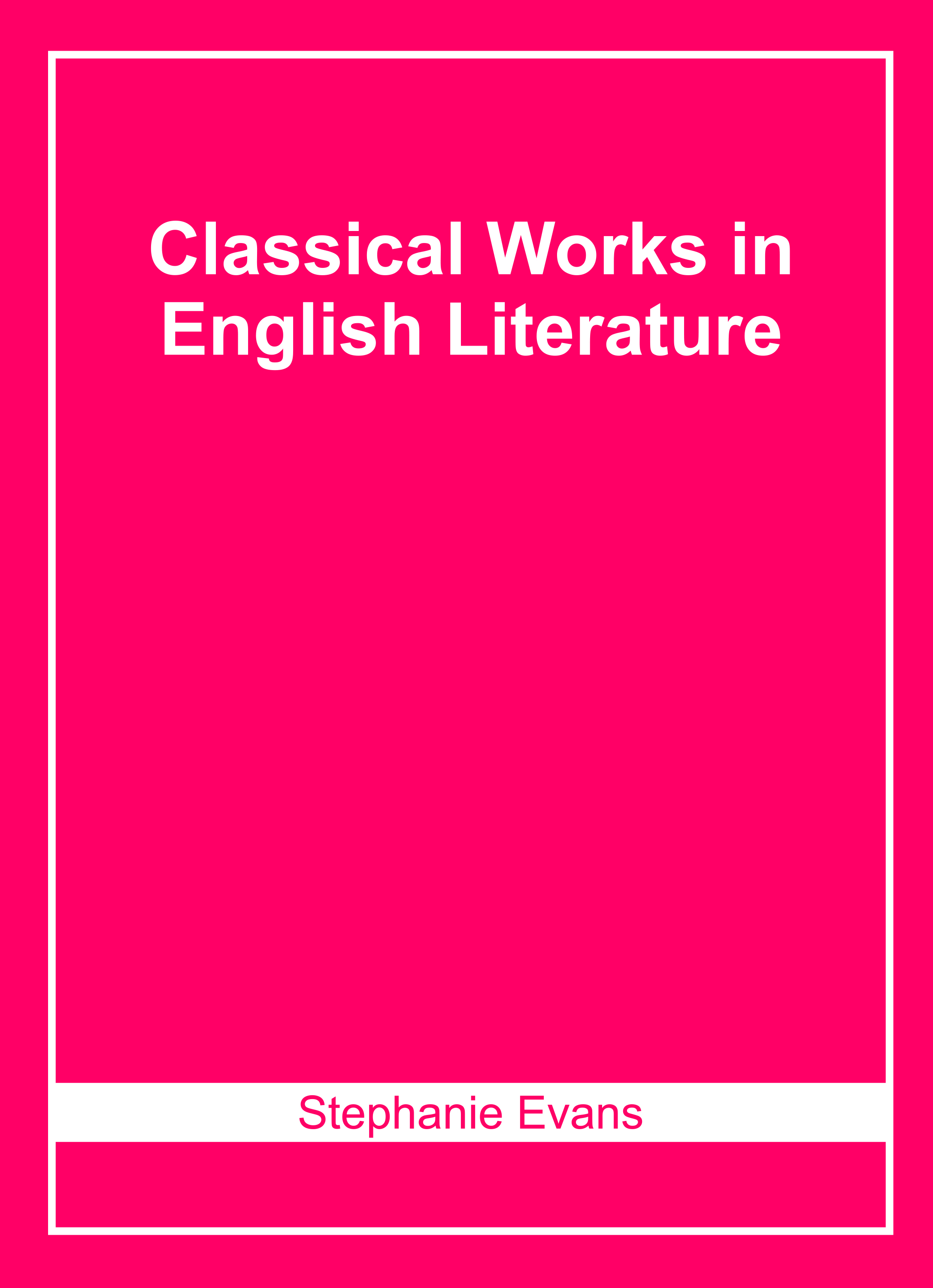 Classical Works in English Literature
