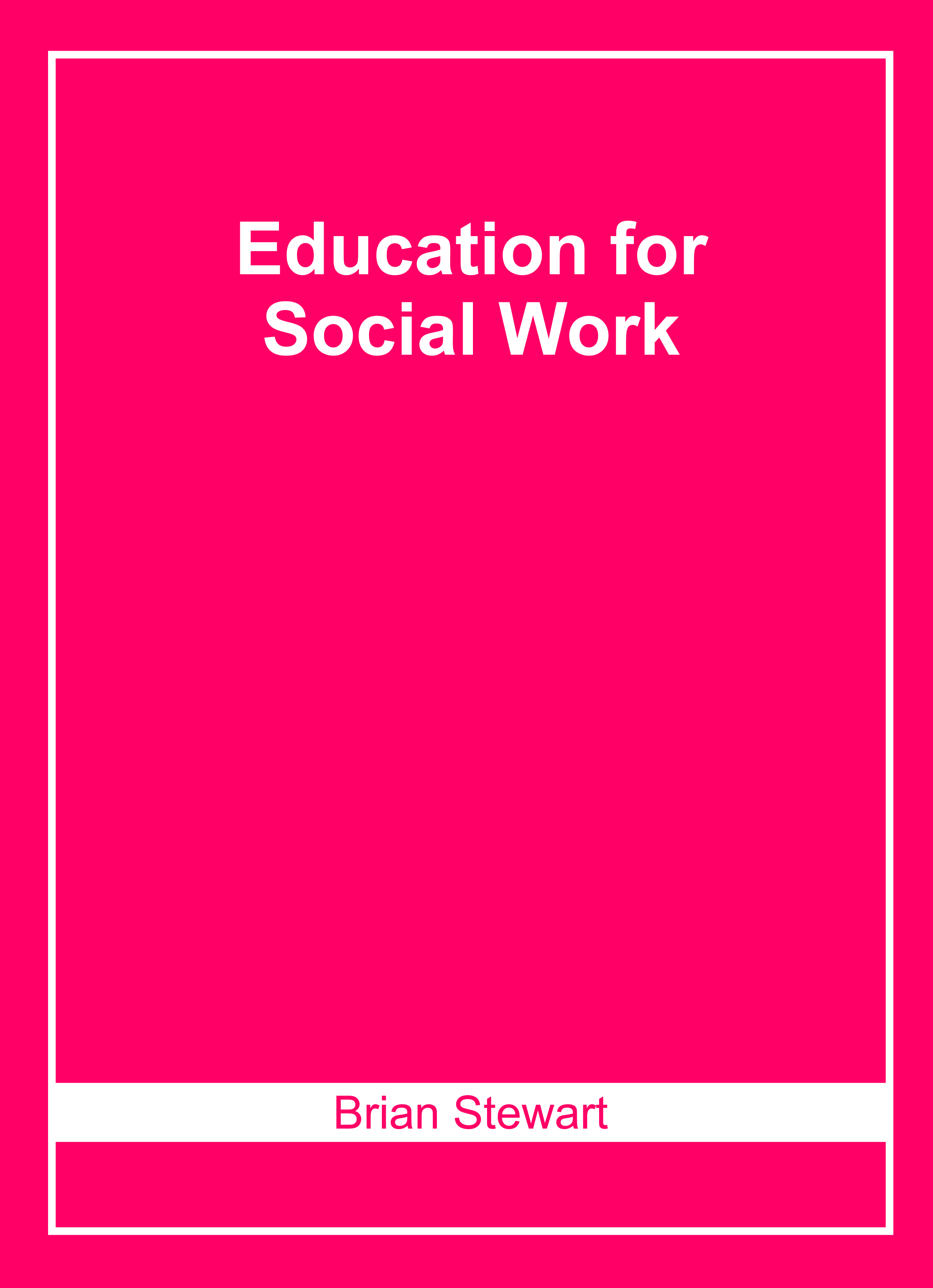 Education for Social Work