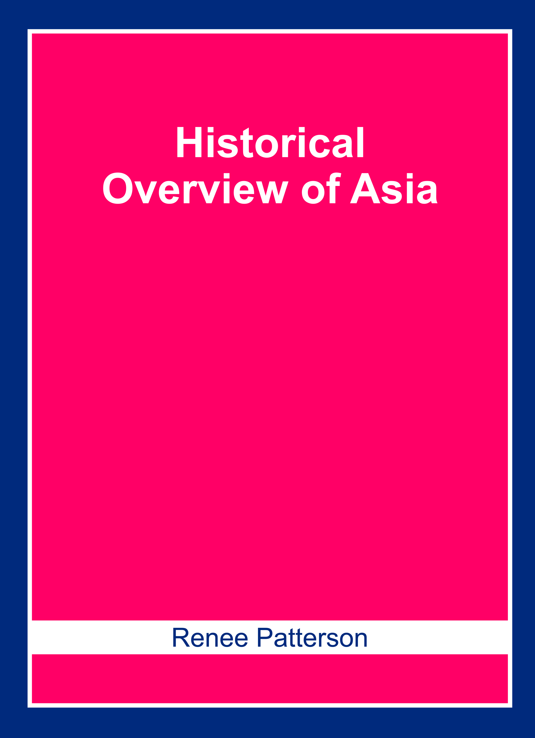Historical Overview of Asia