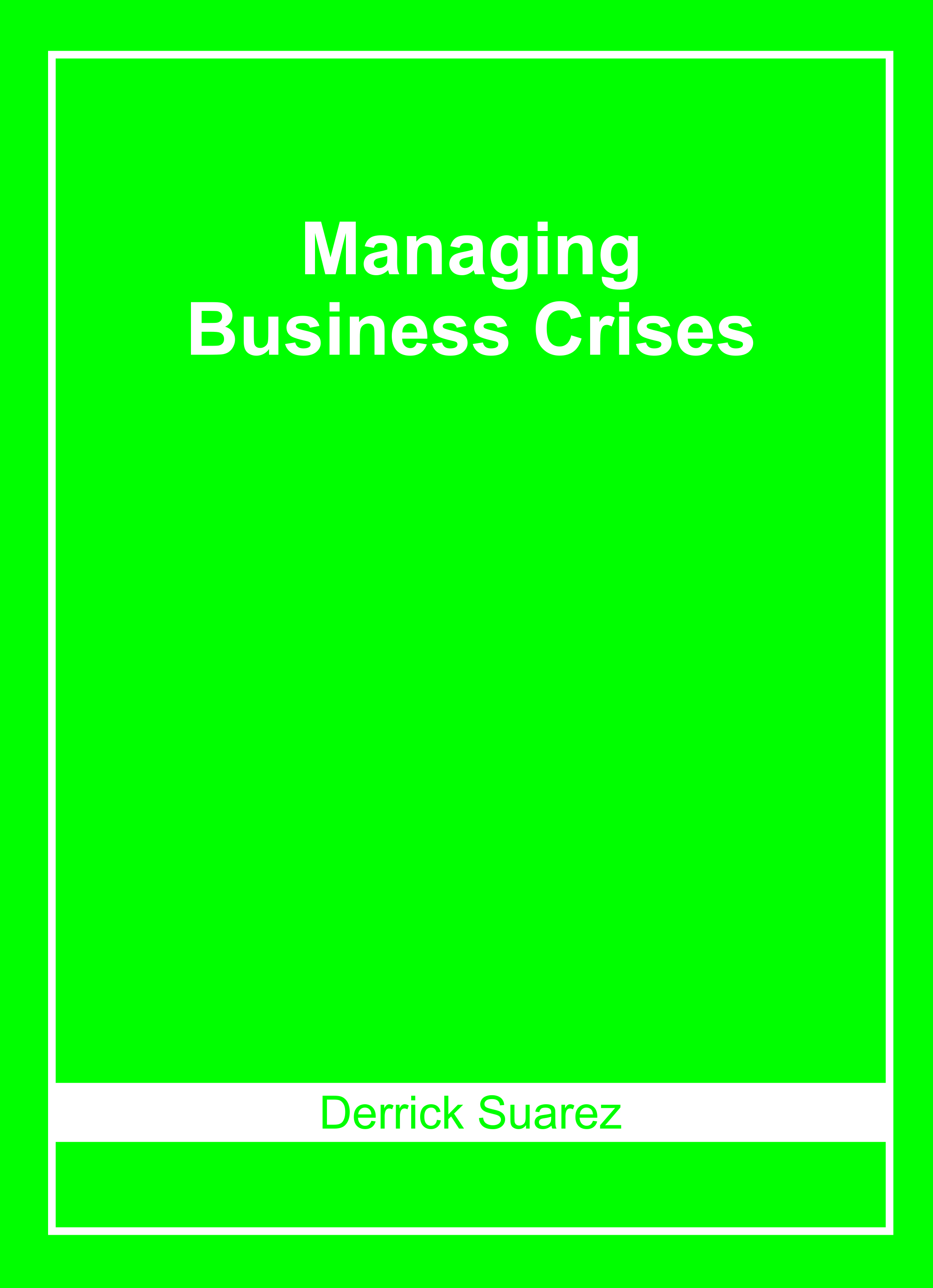Managing Business Crises