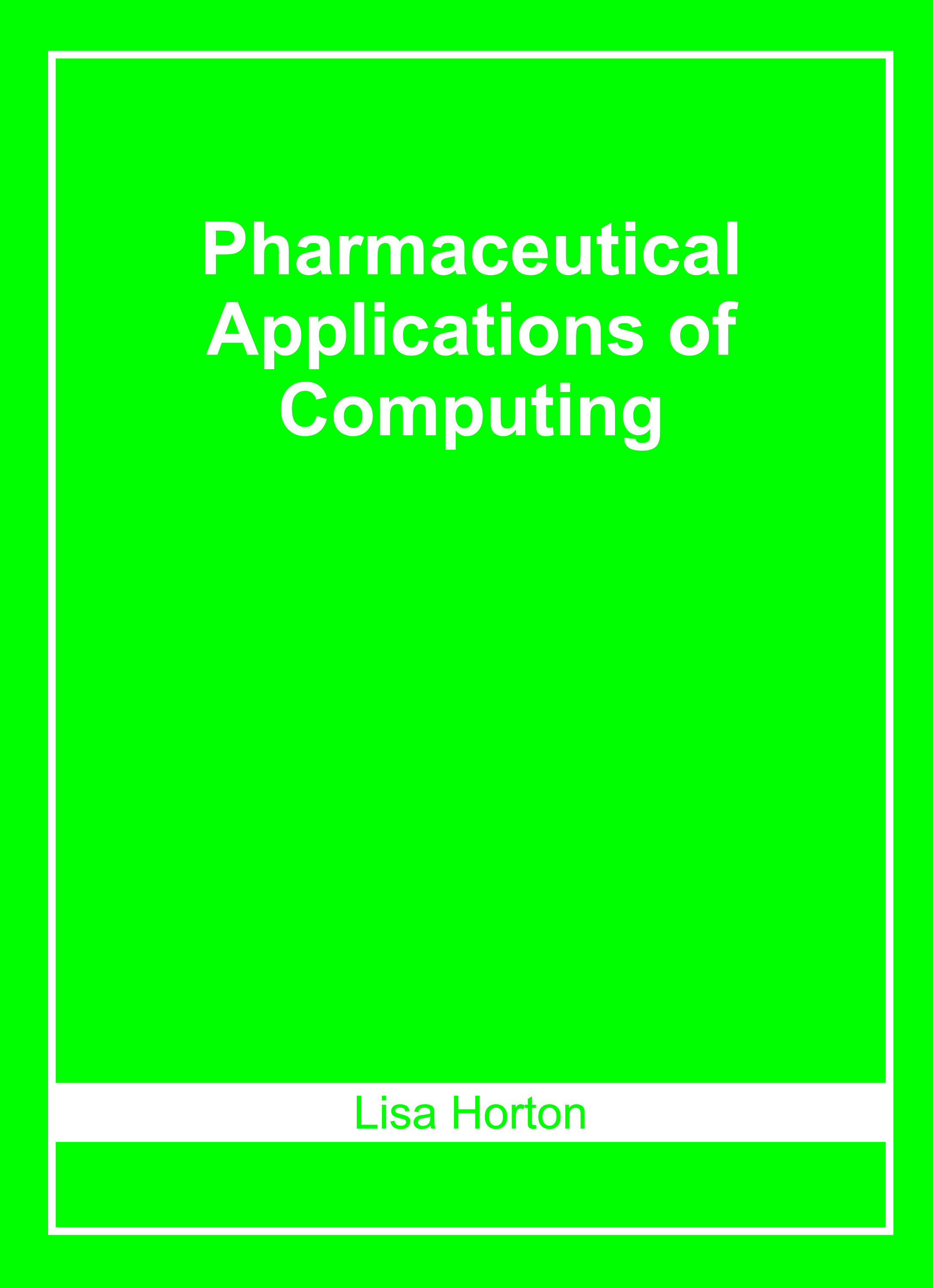 Pharmaceutical Applications of Computing
