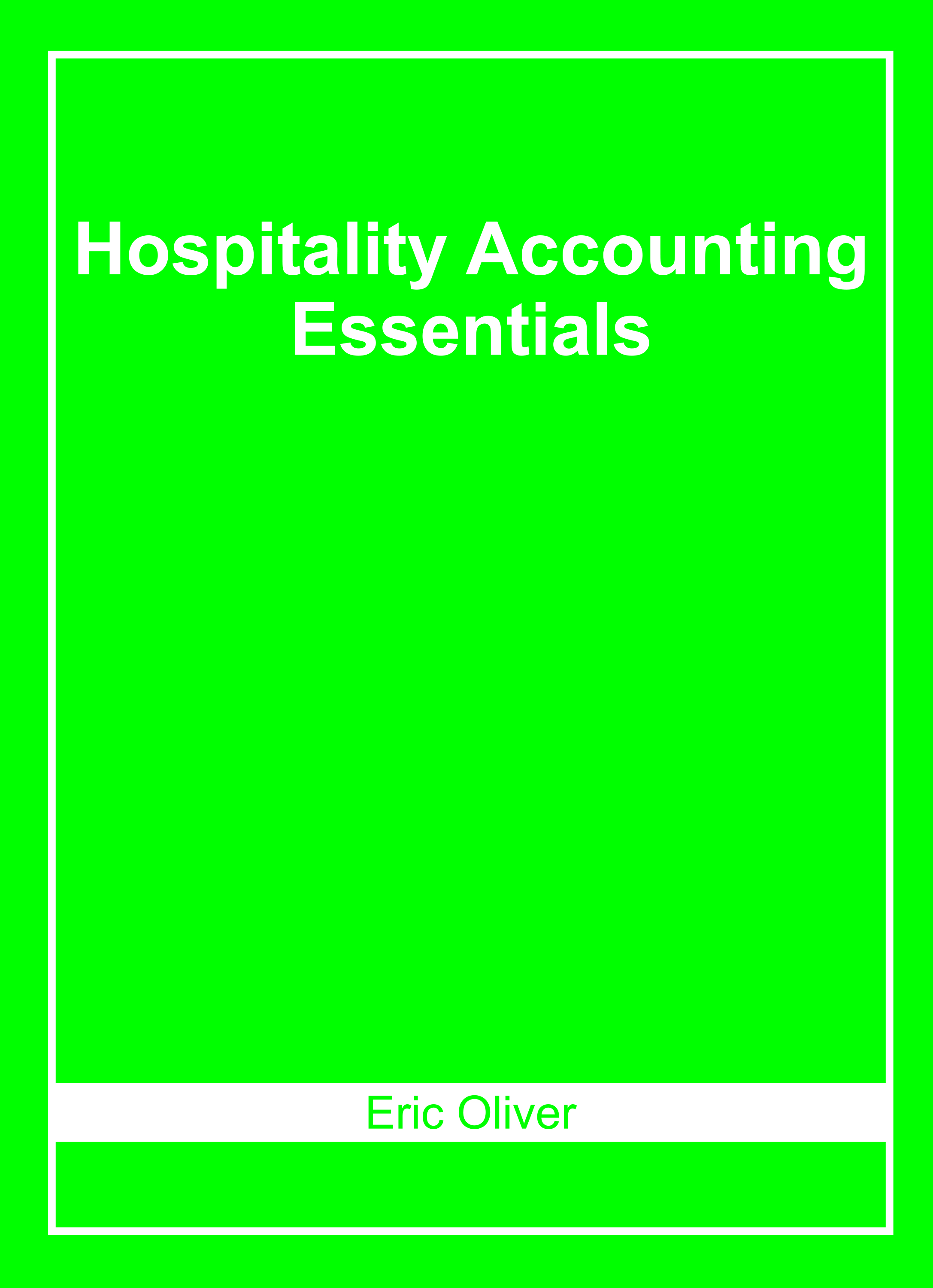 Hospitality Accounting Essentials
