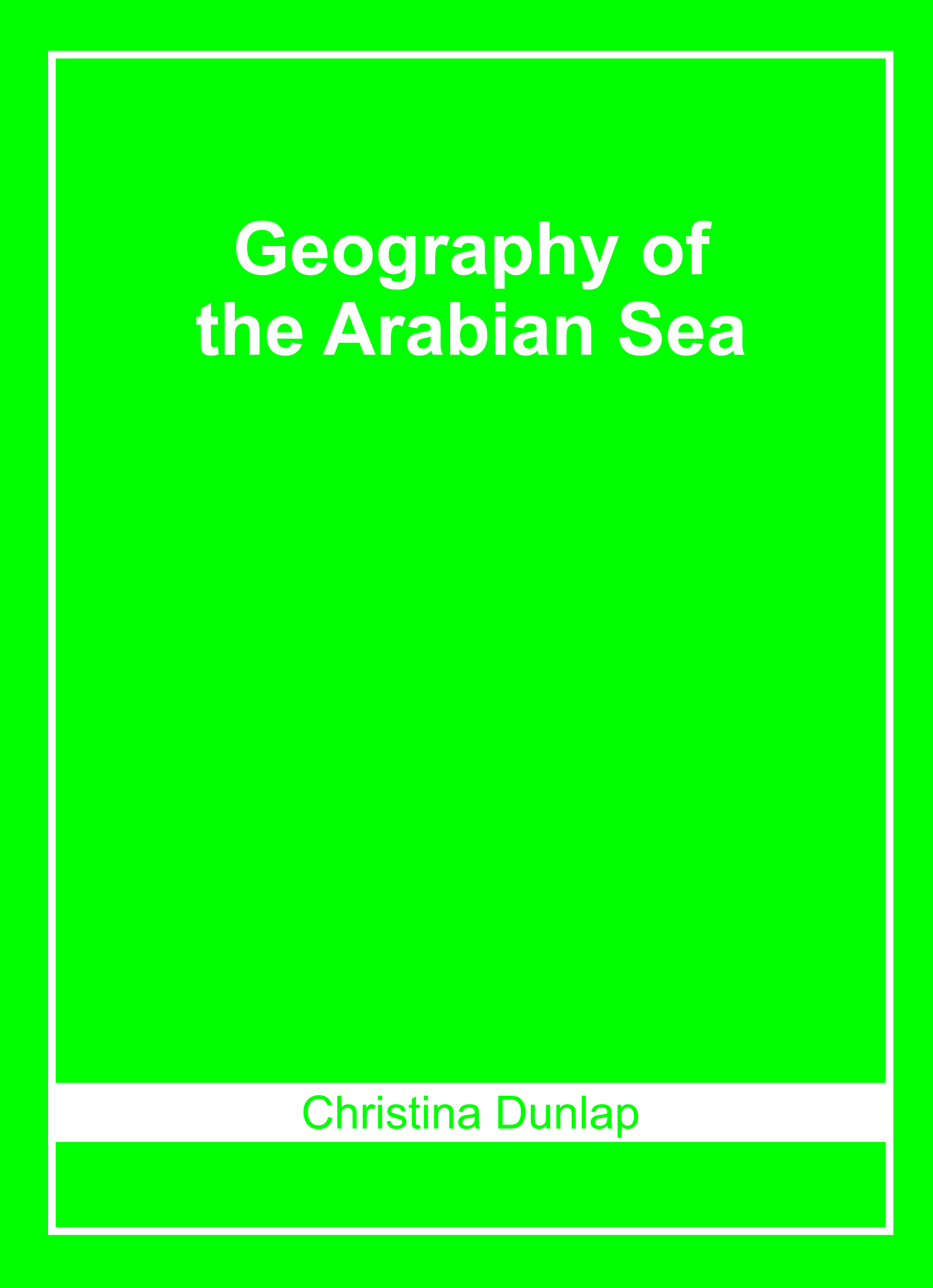 Geography of The Arabian Sea