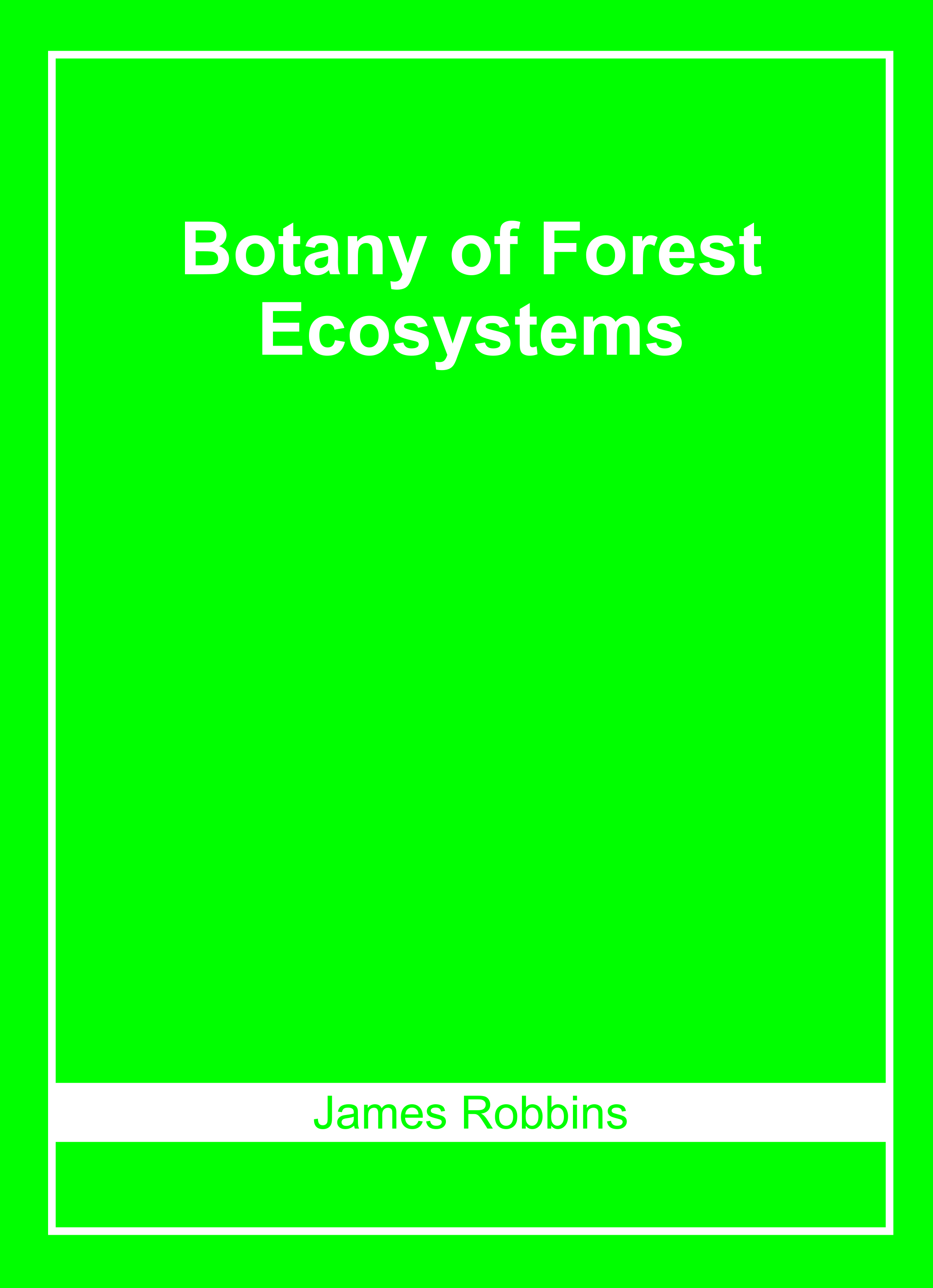 Botany of Forest Ecosystems