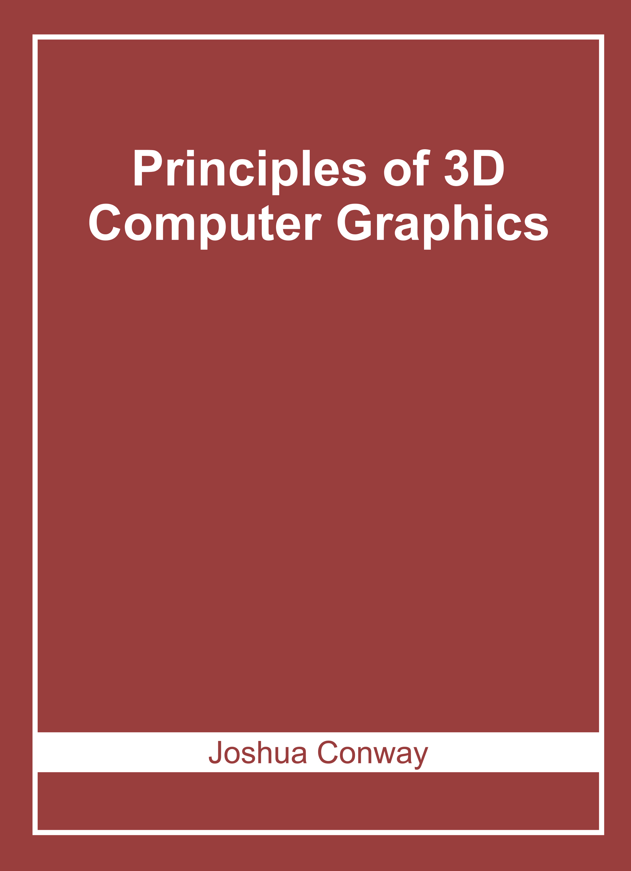 Principles of 3D Computer Graphics