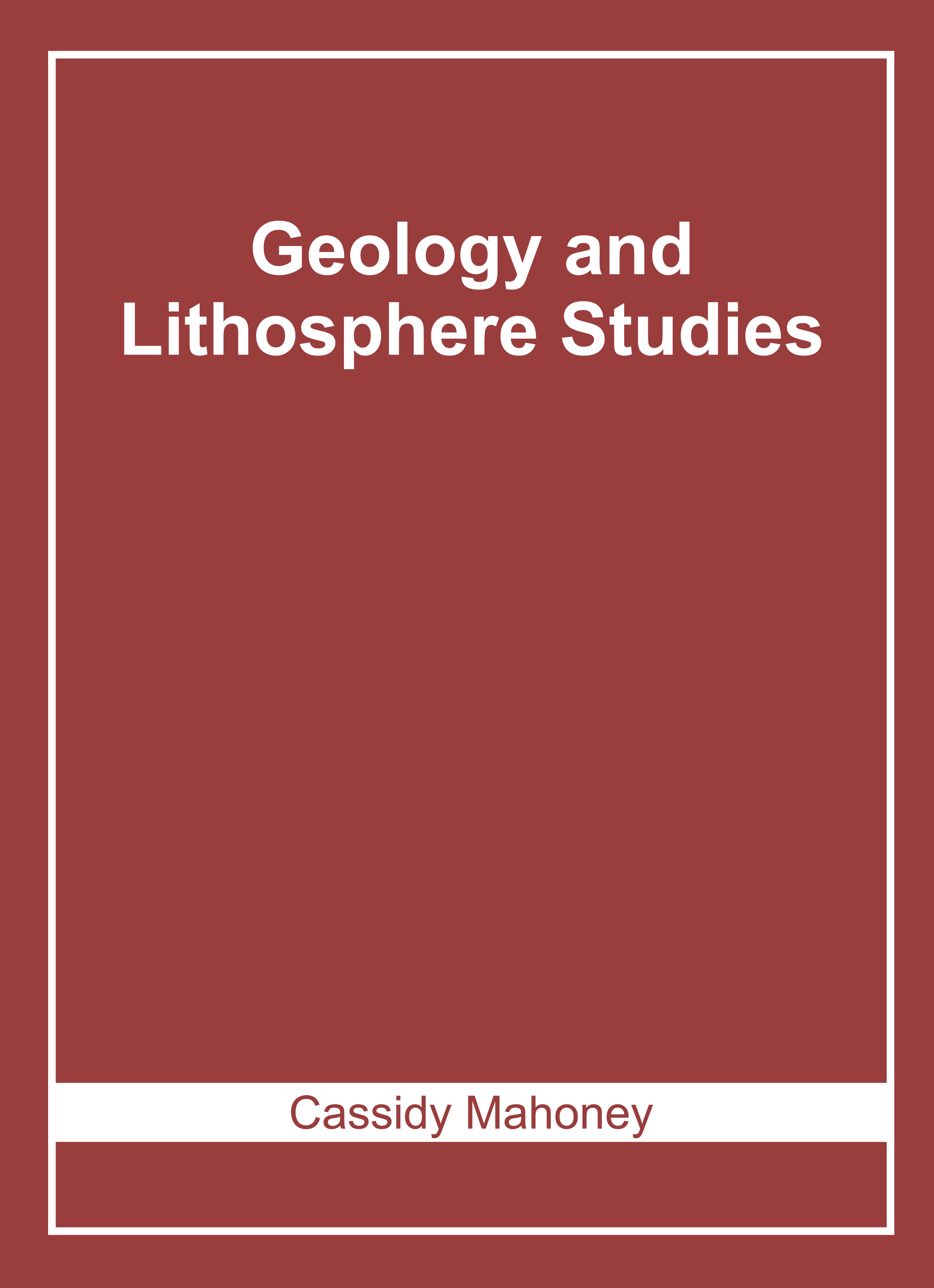 Geology and Lithosphere Studies