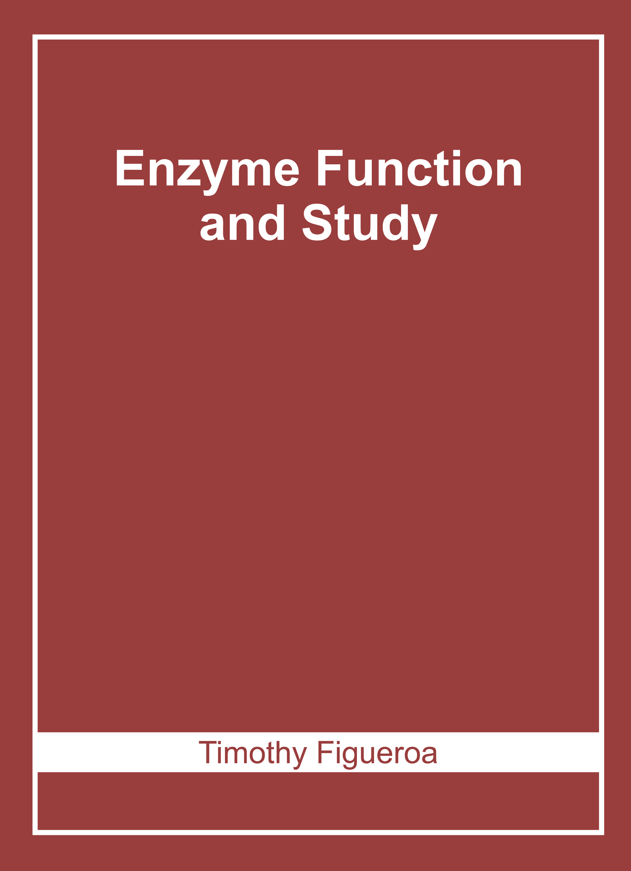 Enzyme Function and Study