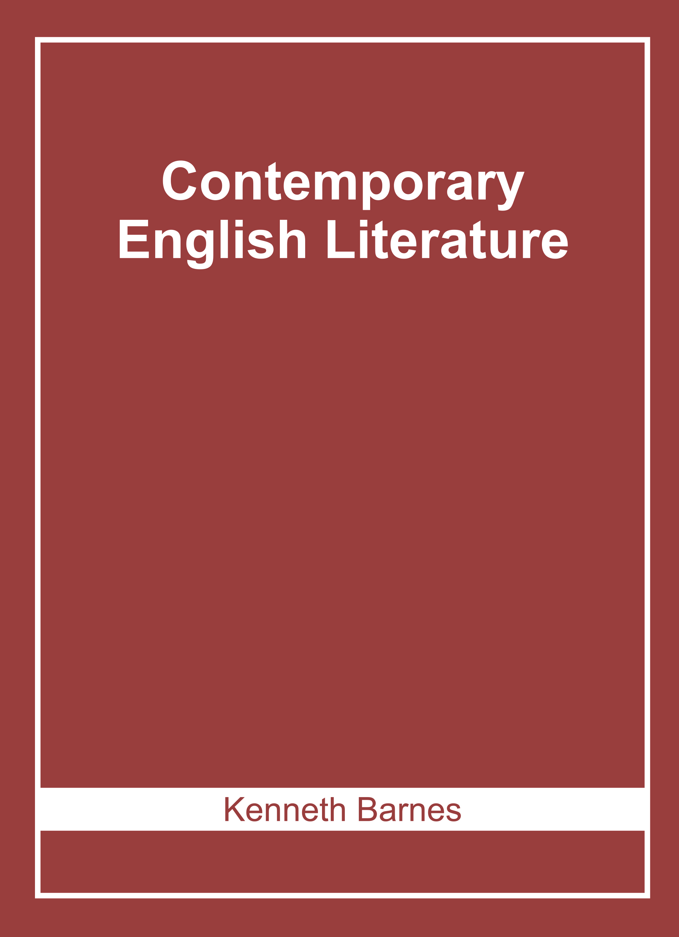 Contemporary English Literature