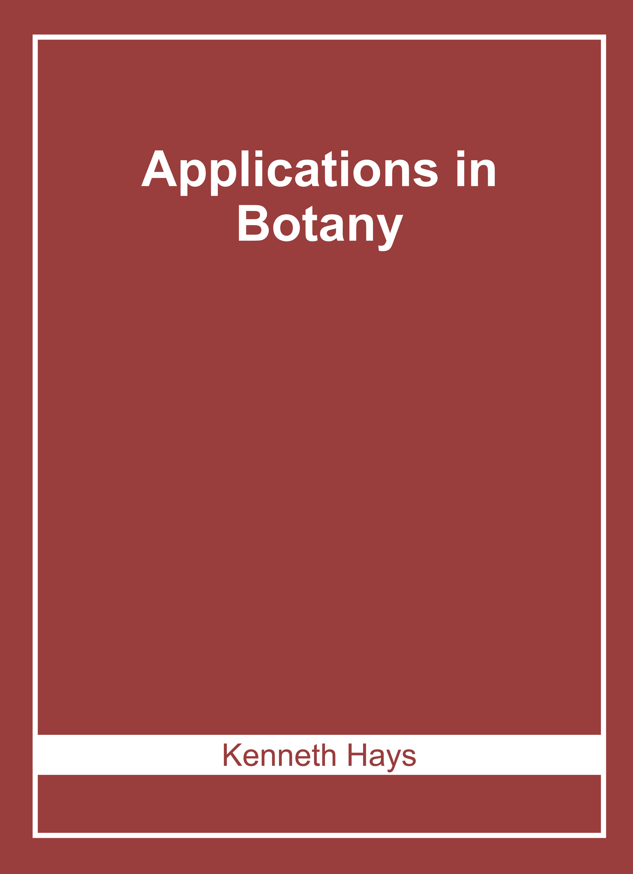 Applications in Botany