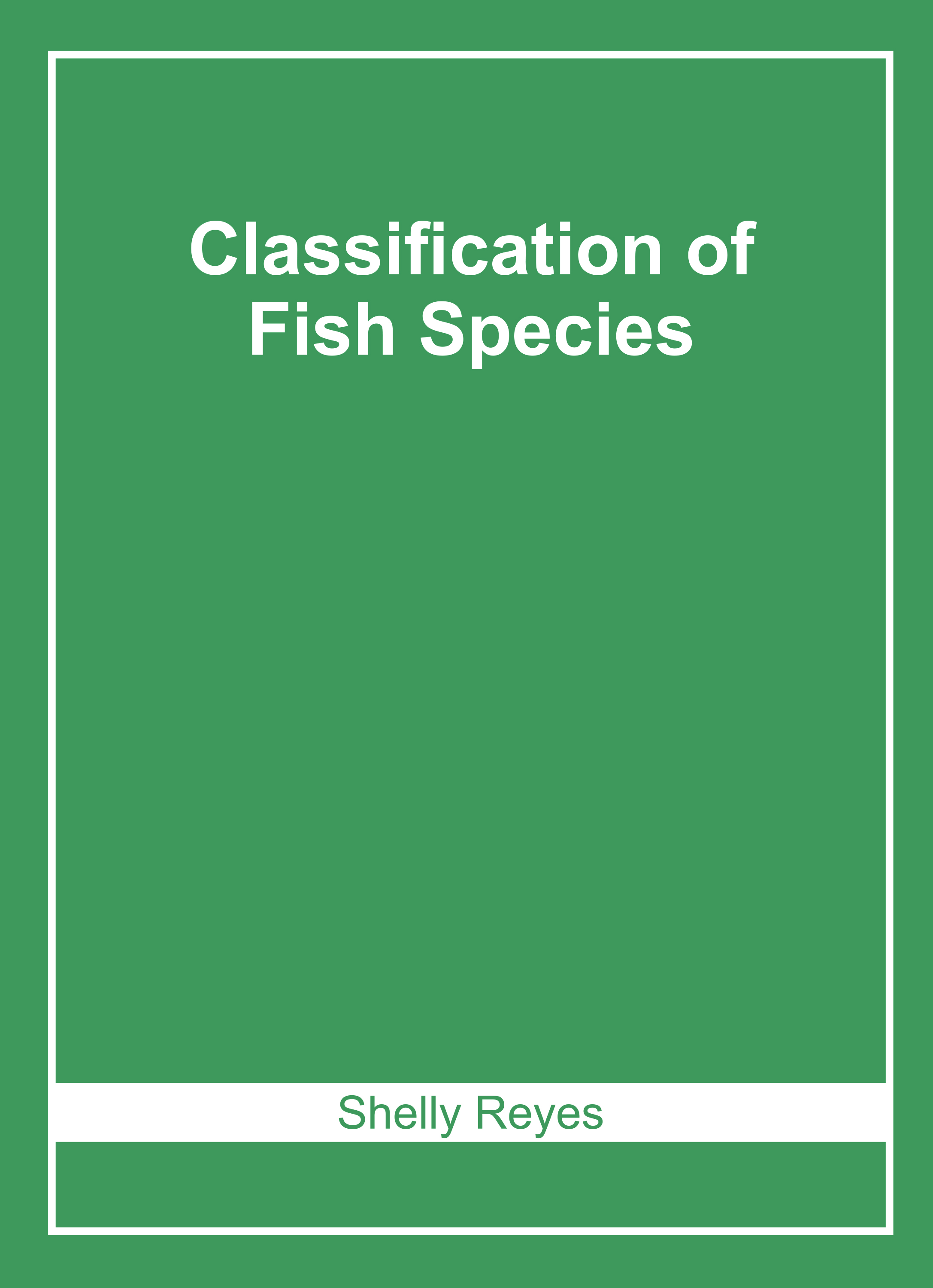 Classification of Fish Species