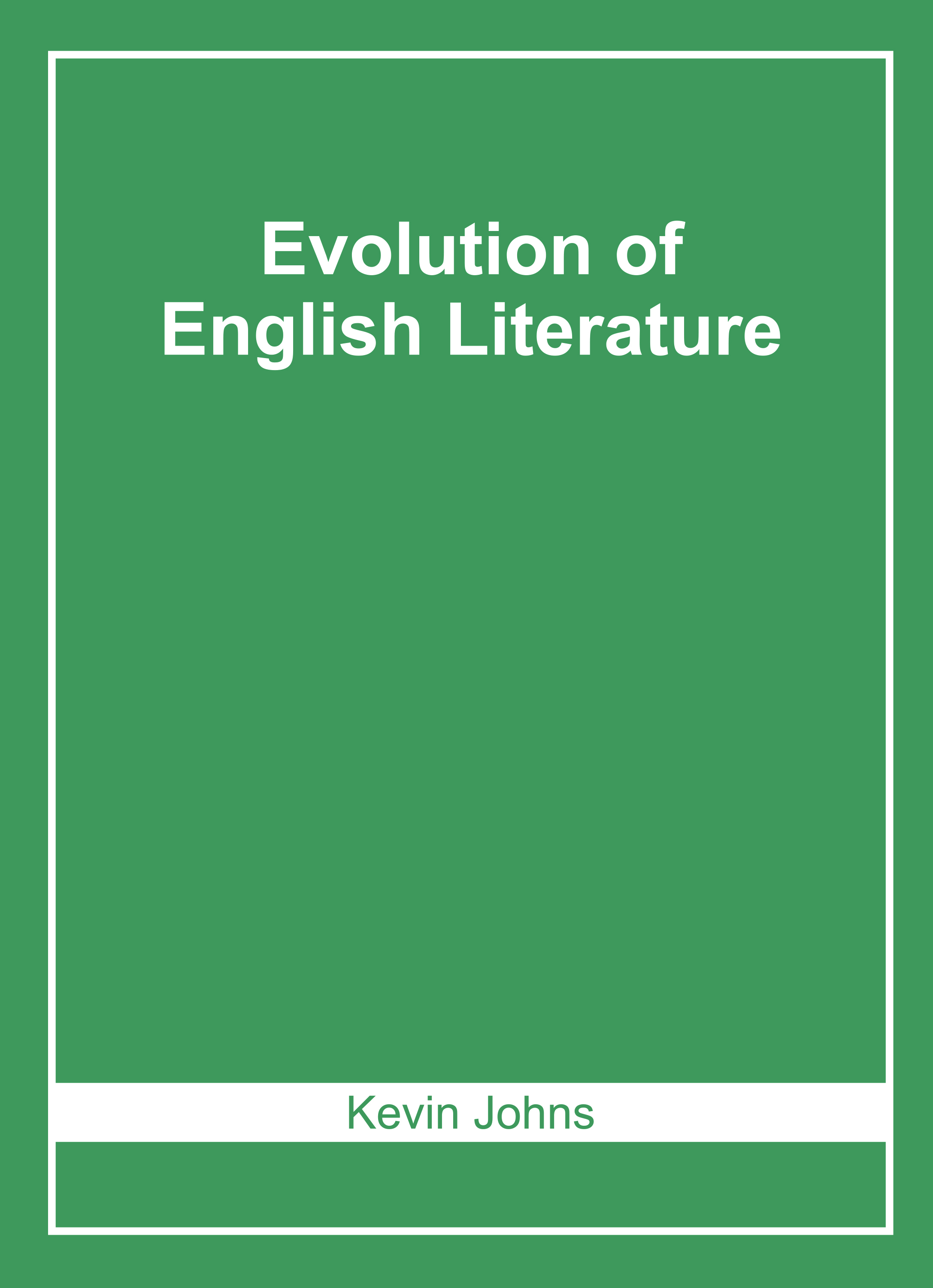 Evolution of English Literature