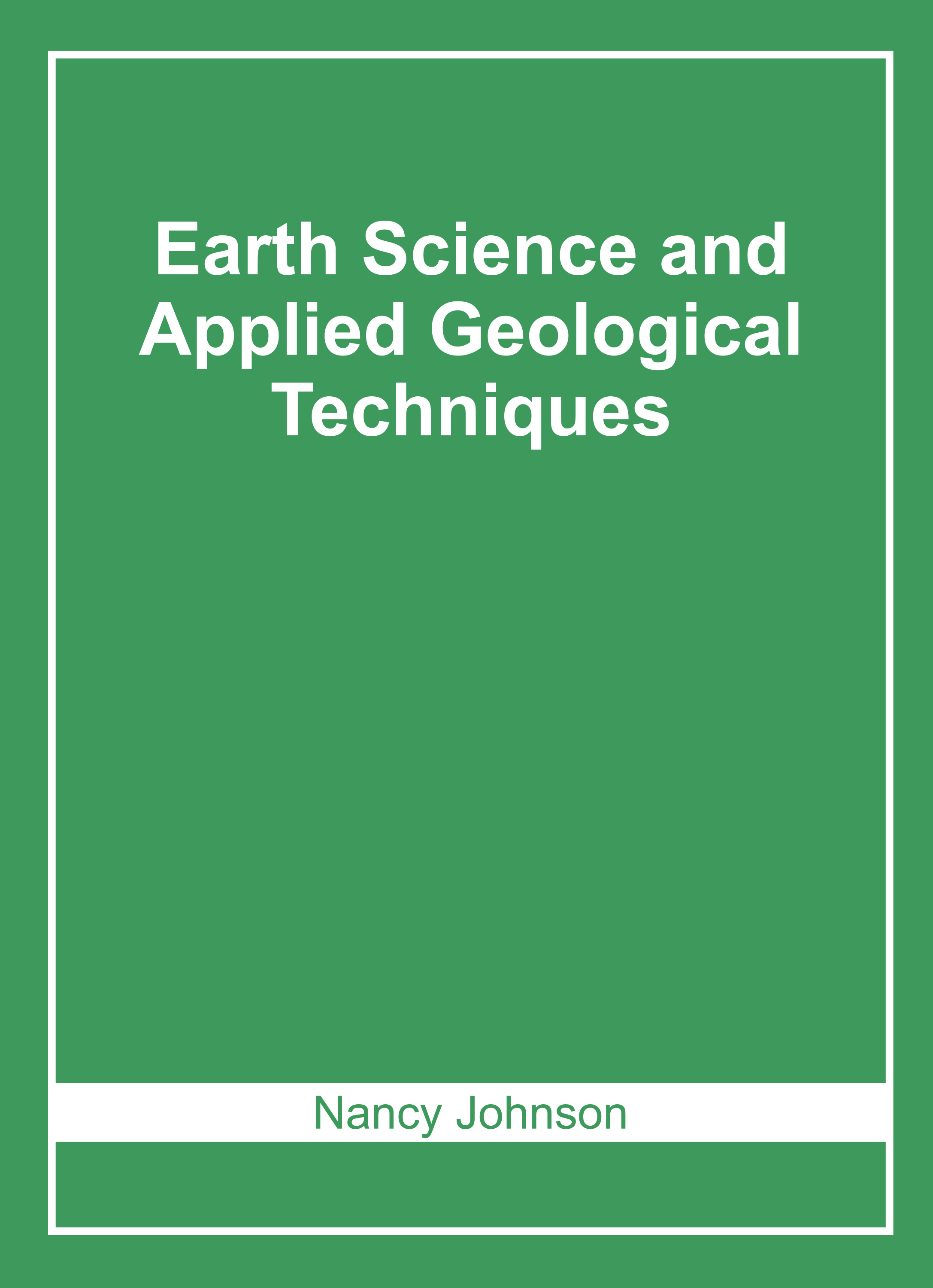 Earth Science and Applied Geological Techniques