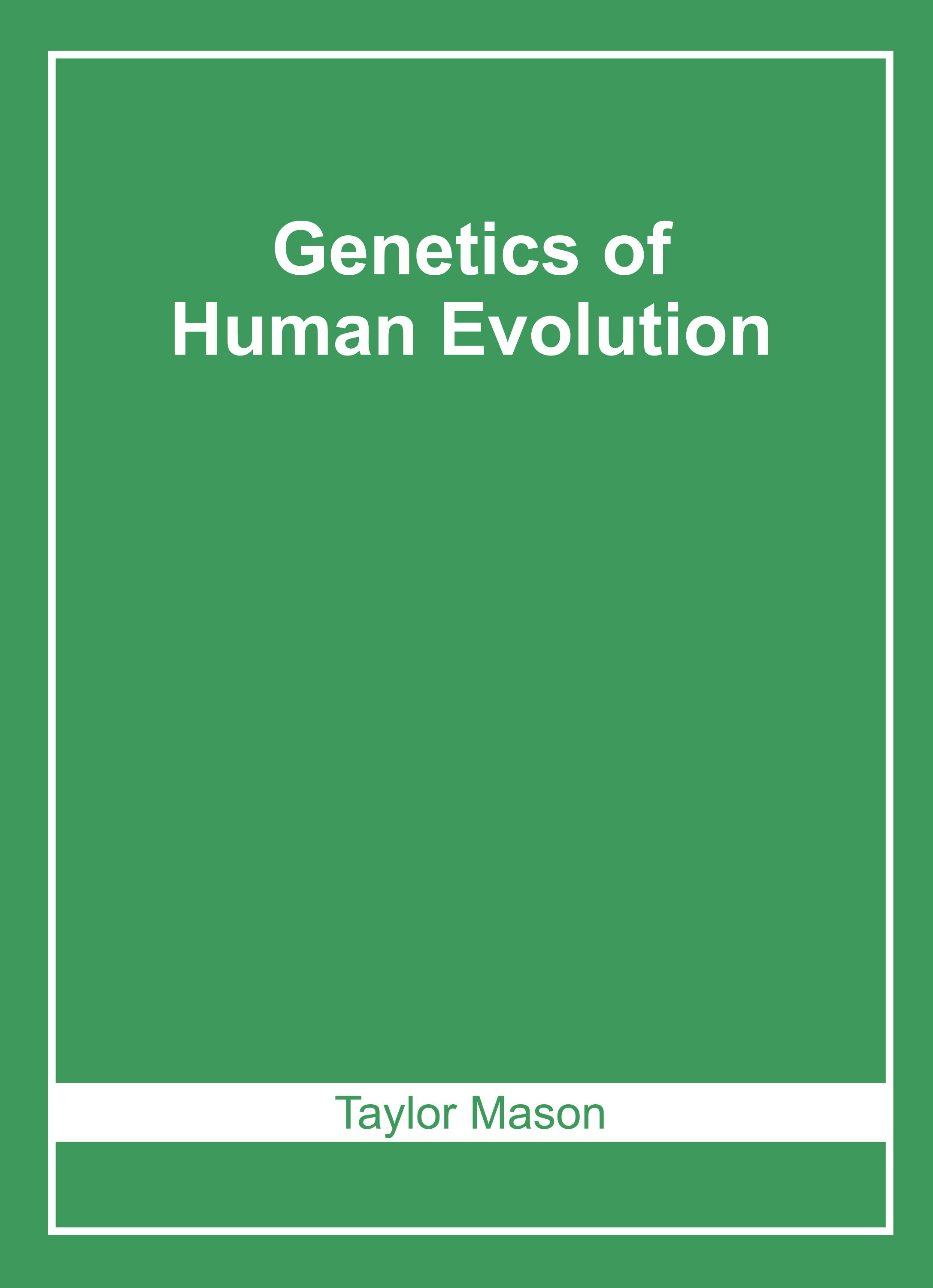 Genetics of Human Evolution