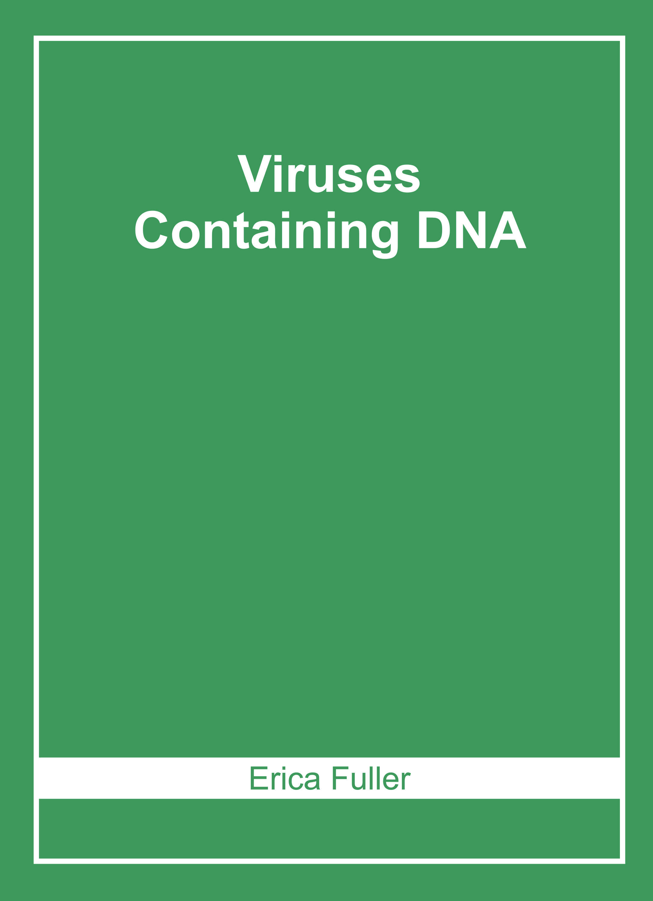 Viruses Containing Dna