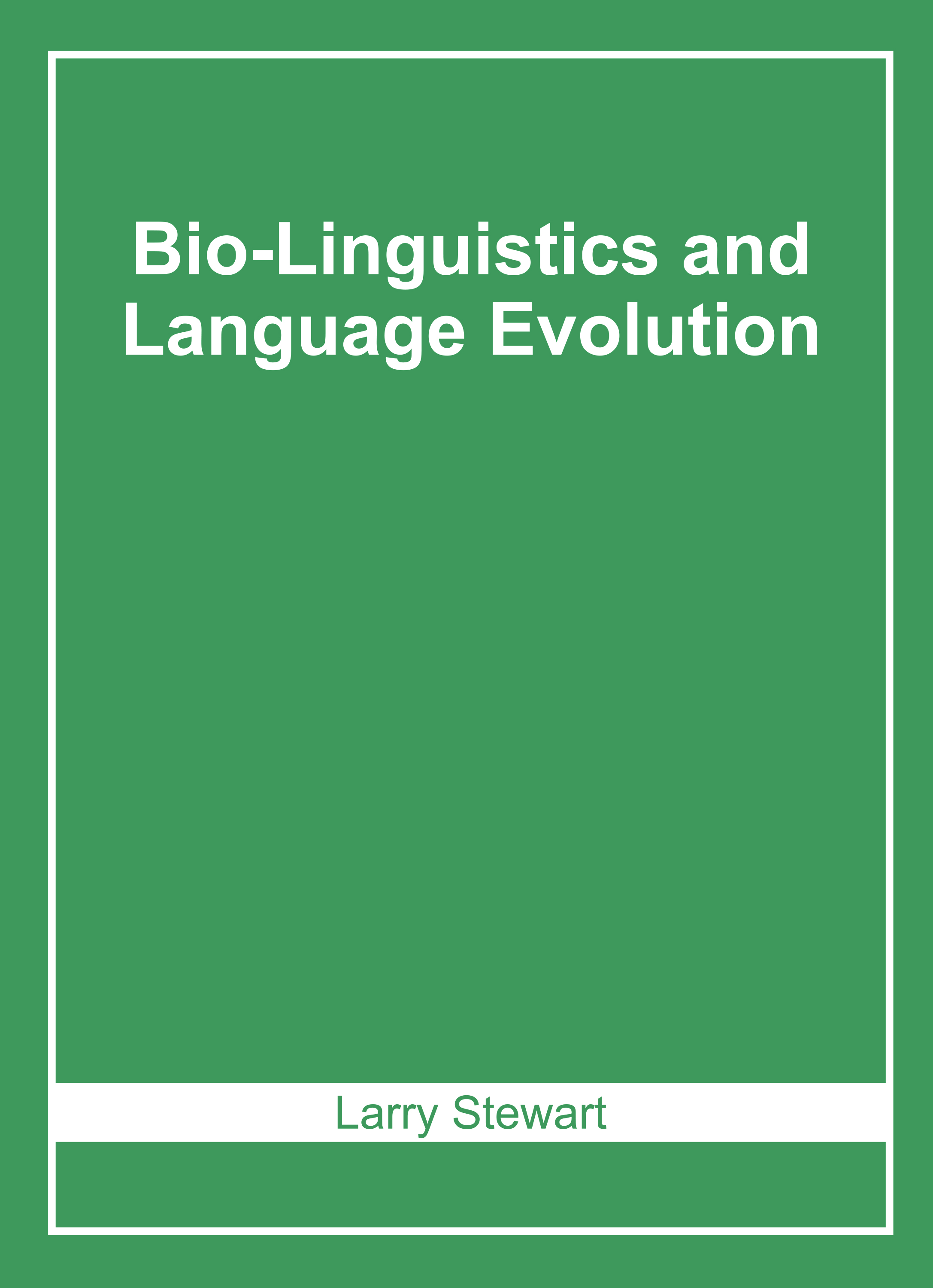Bio-Linguistics and Language Evolution