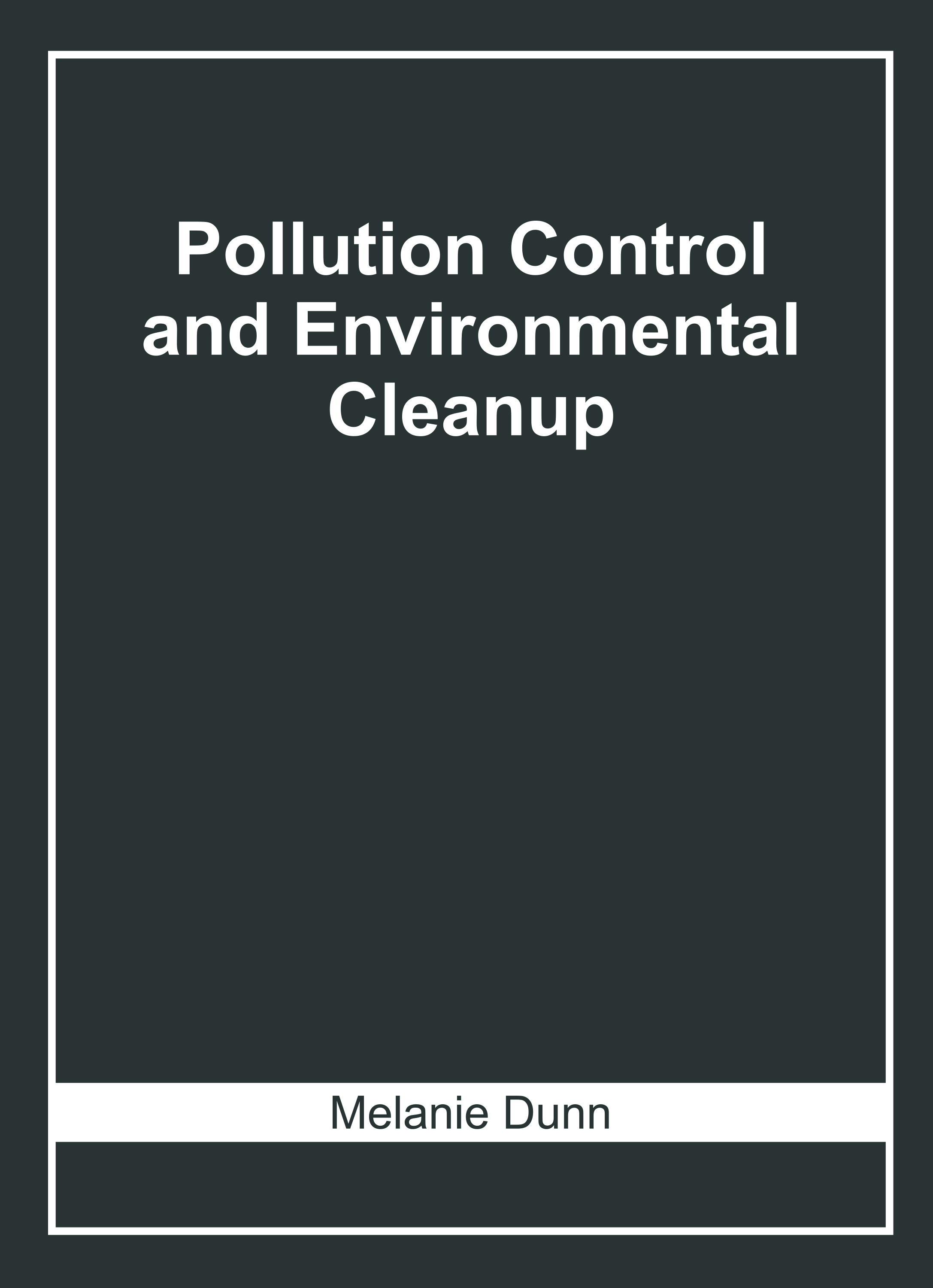 Pollution Control and Environmental Cleanup