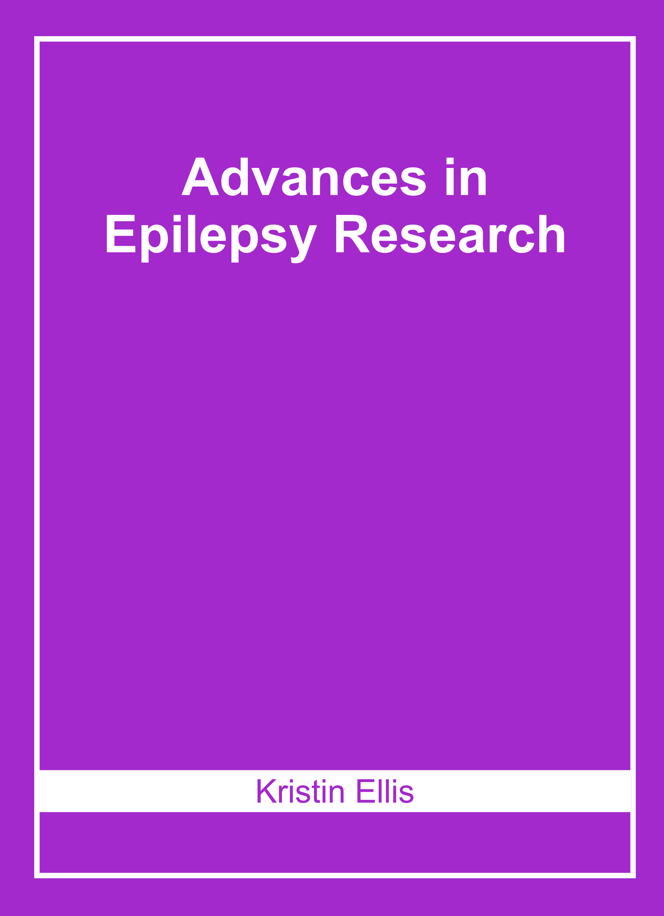 Advances in Epilepsy Research