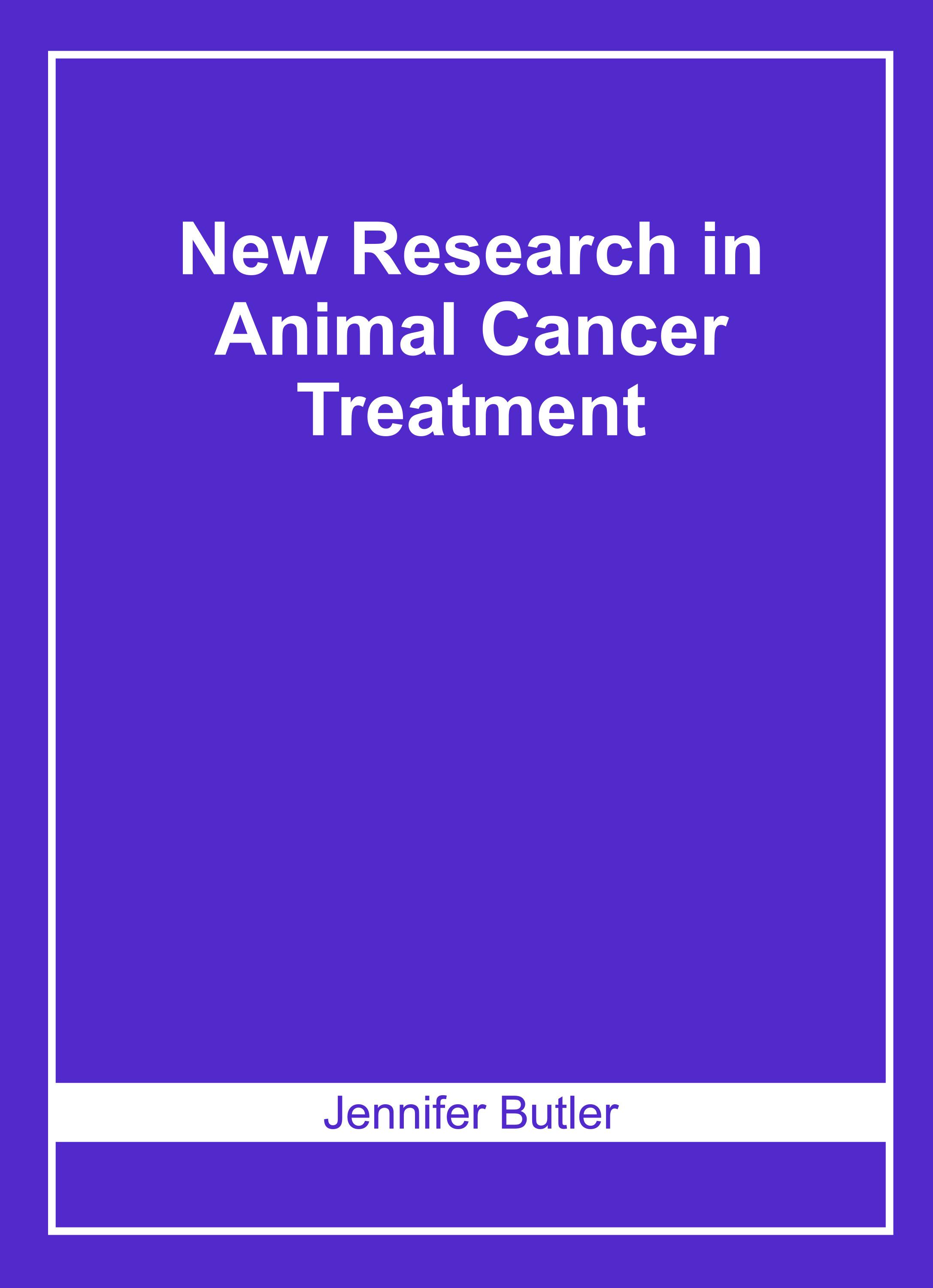 New Research in Animal Cancer Treatment