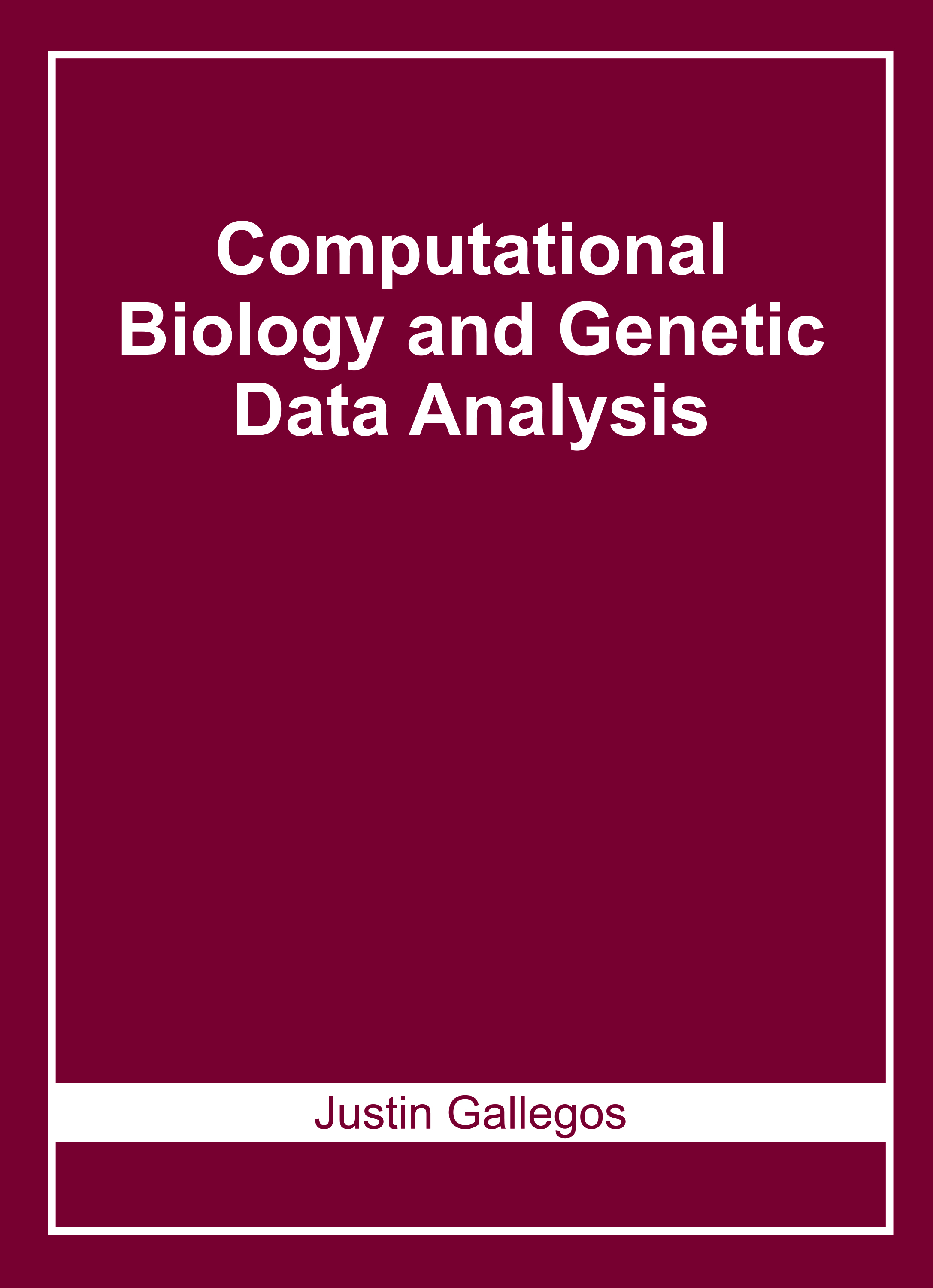 Computational Biology and Genetic Data Analysis