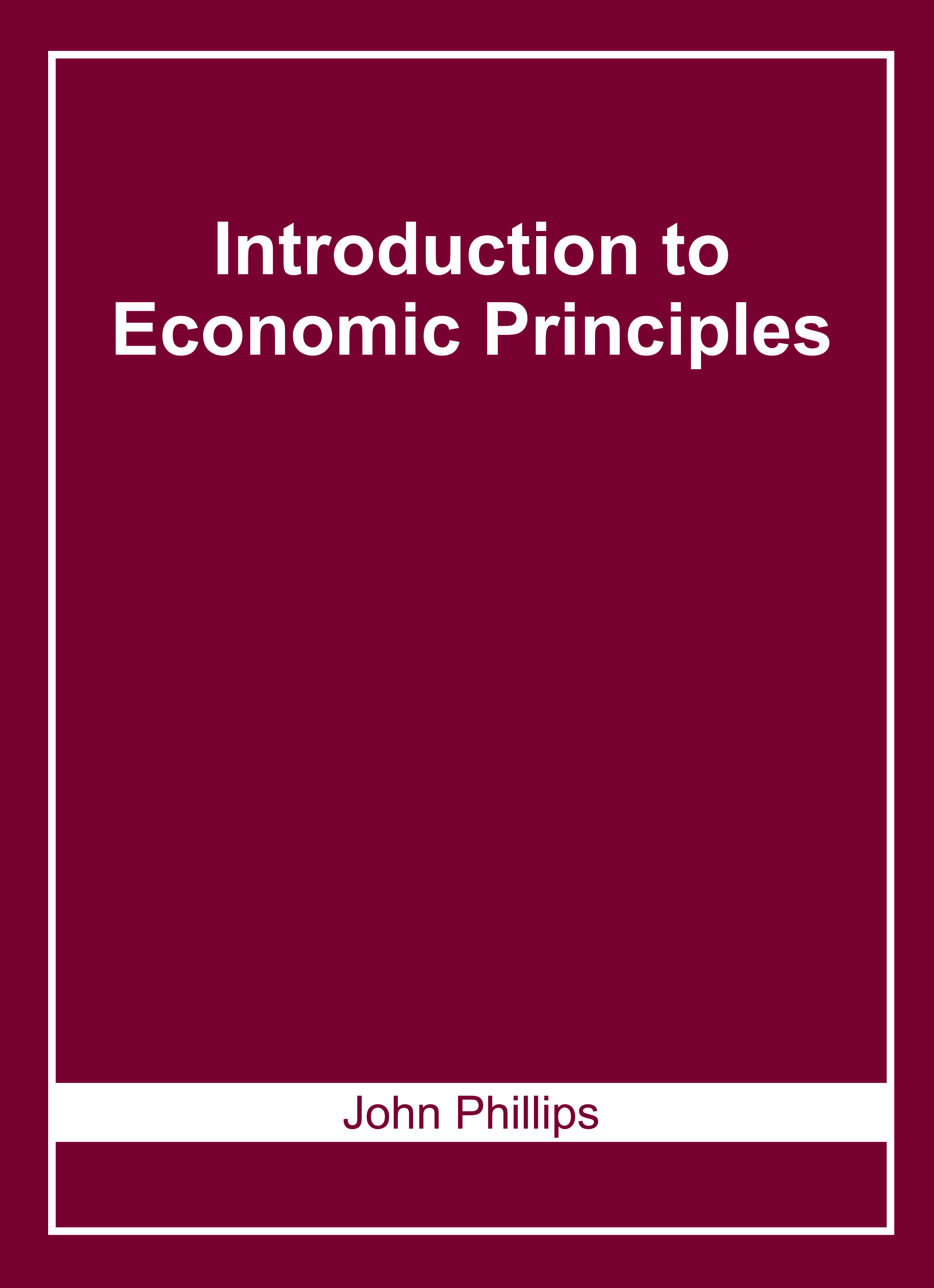 Introduction to Economic Principles