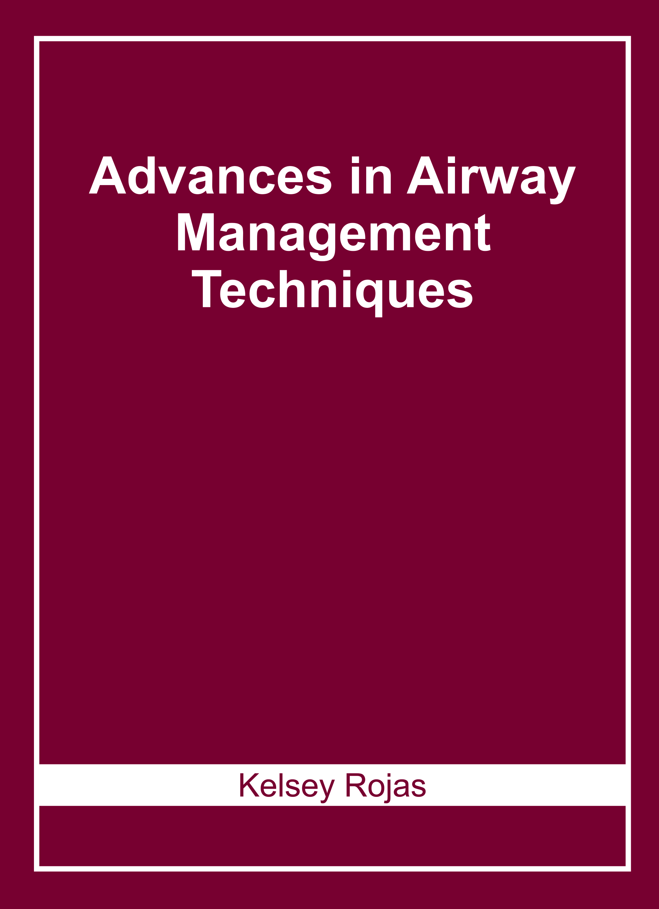 Advances in Airway Management Techniques