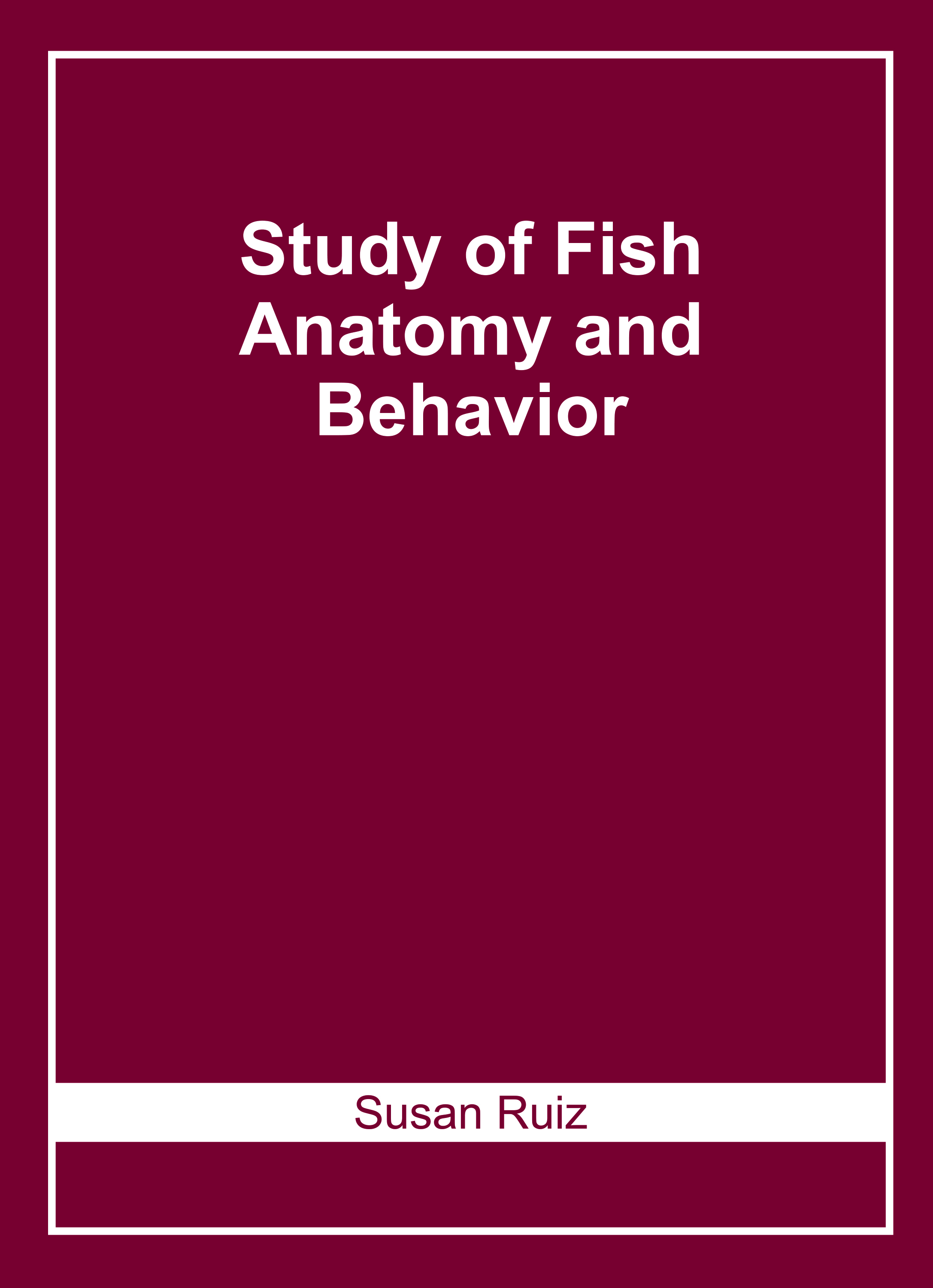 Study of Fish Anatomy and Behavior